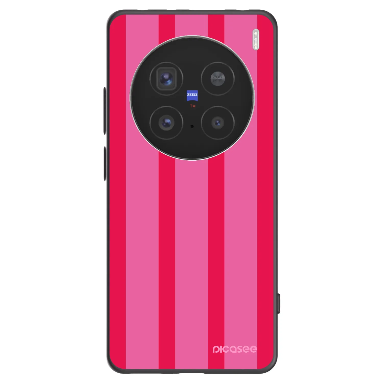 Picasee silikónový čierny obal pre Vivo X200 Pro - Hot tropic