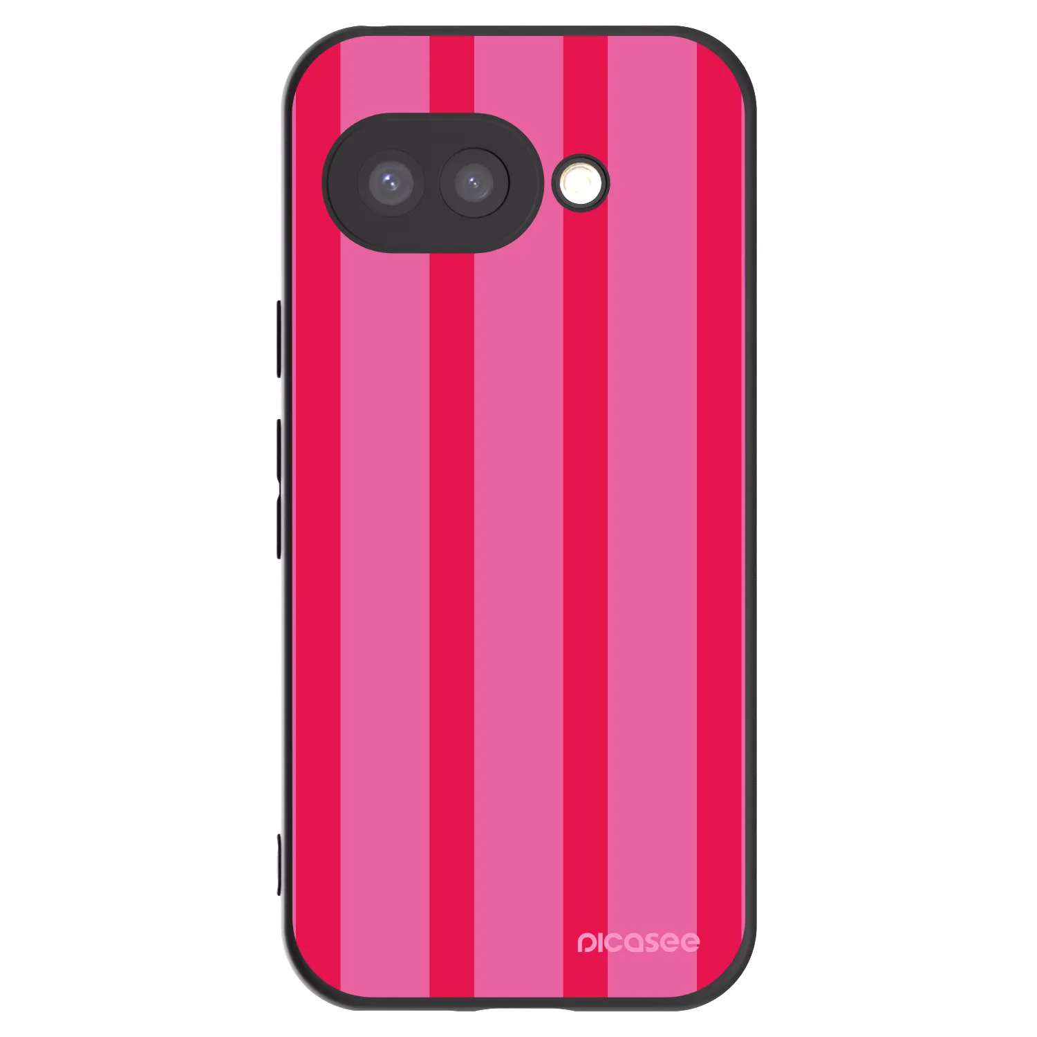 Picasee silikónový čierny obal pre Google Pixel 9a - Hot tropic