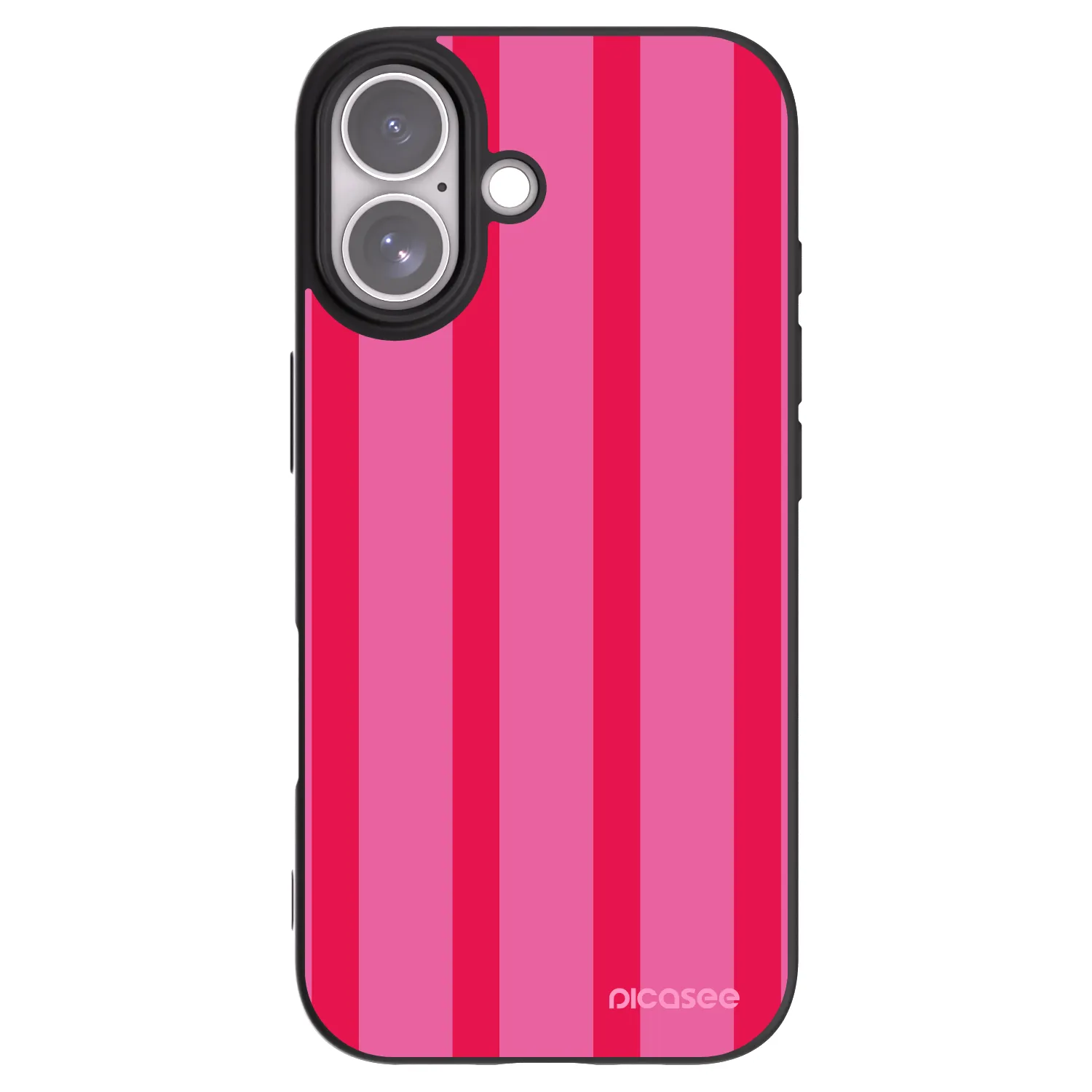 Picasee silikónový čierny obal pre Apple iPhone 17 - Hot tropic