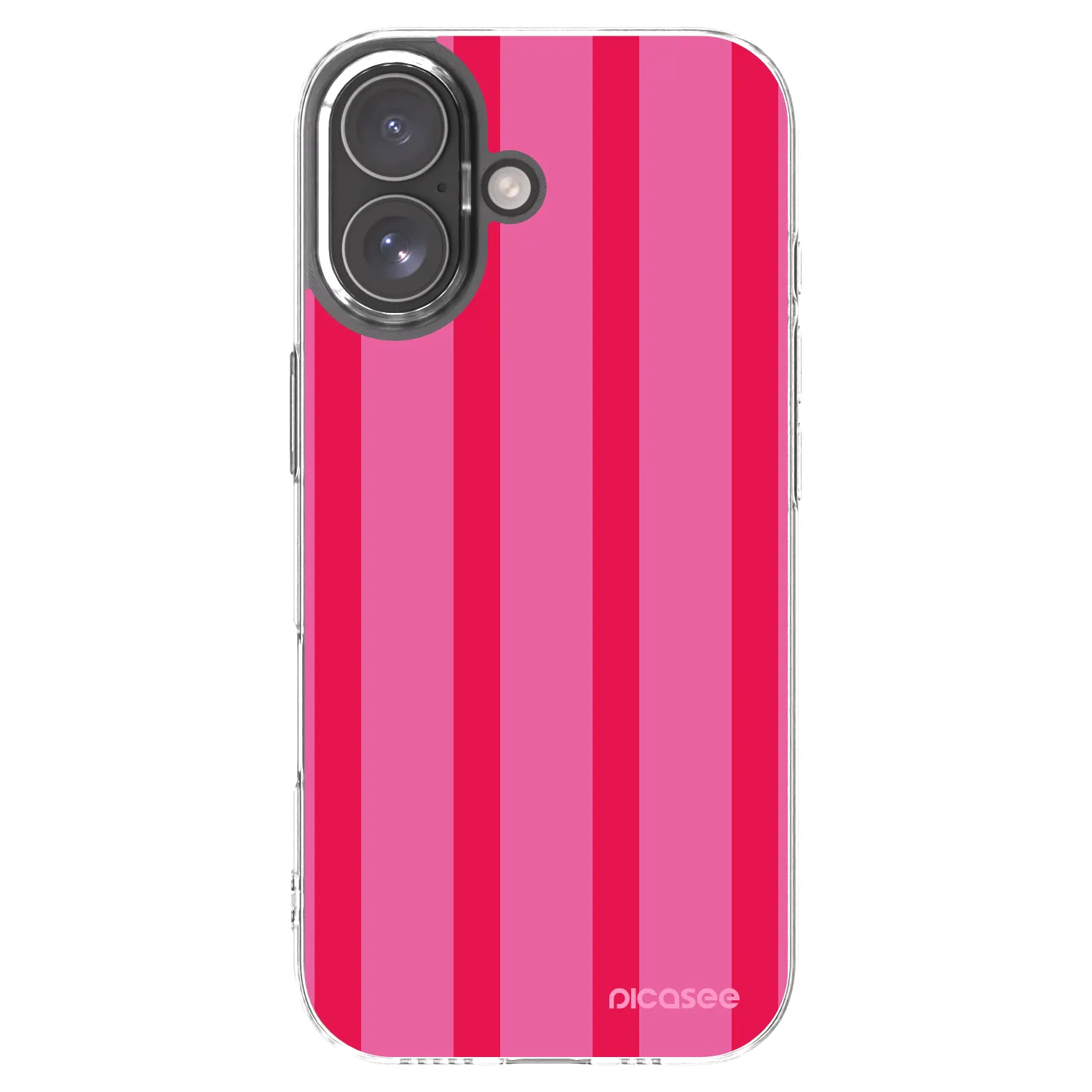 Picasee silikónový prehľadný obal pre Apple iPhone 17 - Hot tropic