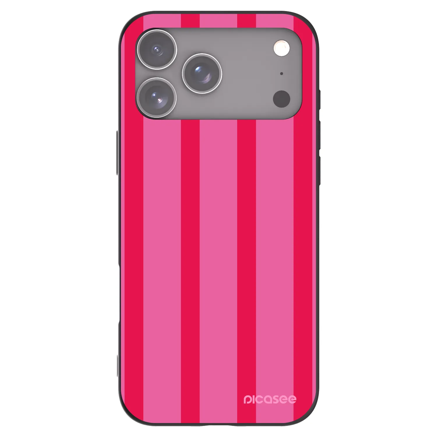 Picasee silikónový čierny obal pre Apple iPhone 17 Pro Max - Hot tropic