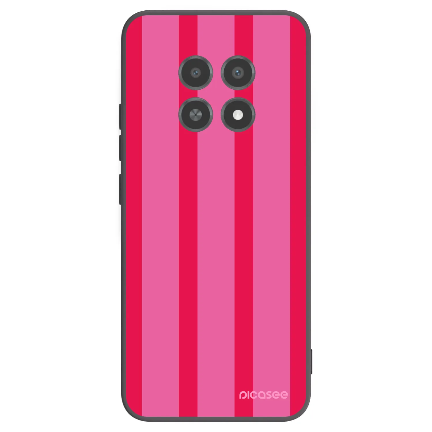 Picasee silikónový čierny obal pre Realme 12X - Hot tropic