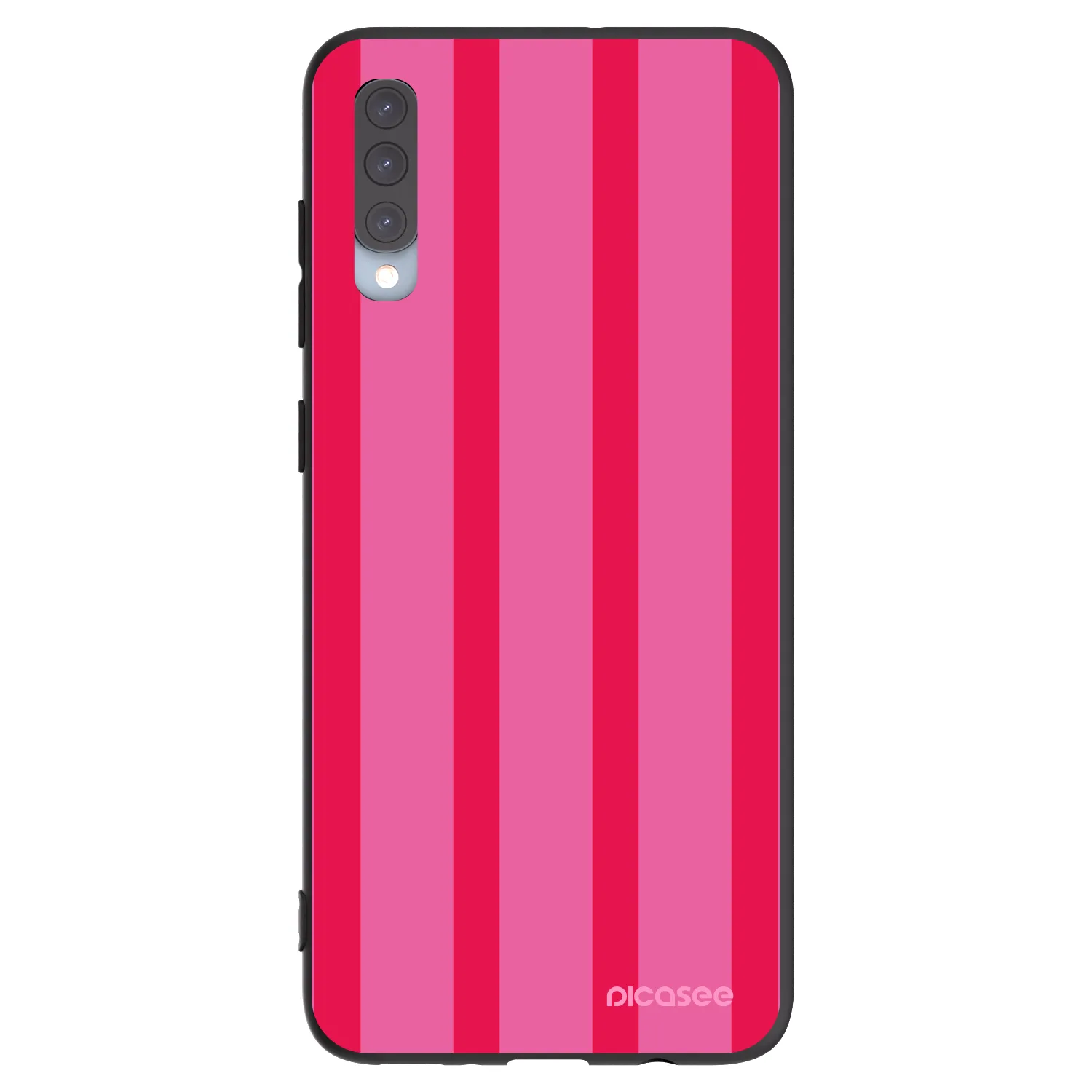 Picasee silikónový čierny obal pre Samsung Galaxy A70 A705F - Hot tropic