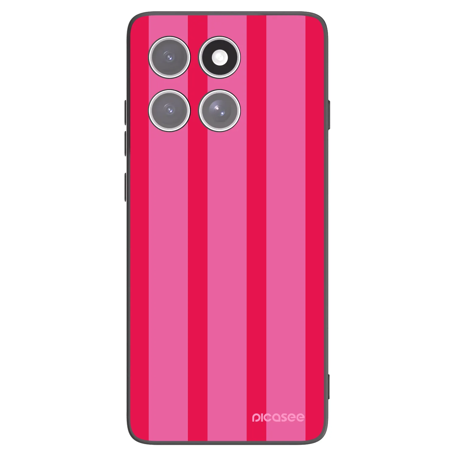 Picasee silikónový čierny obal pre Motorola Edge 60 Pro - Hot tropic