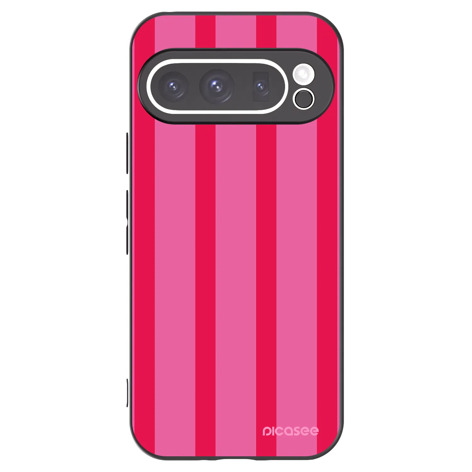 Picasee silikónový čierny obal pre Google Pixel 9 Pro XL - Hot tropic