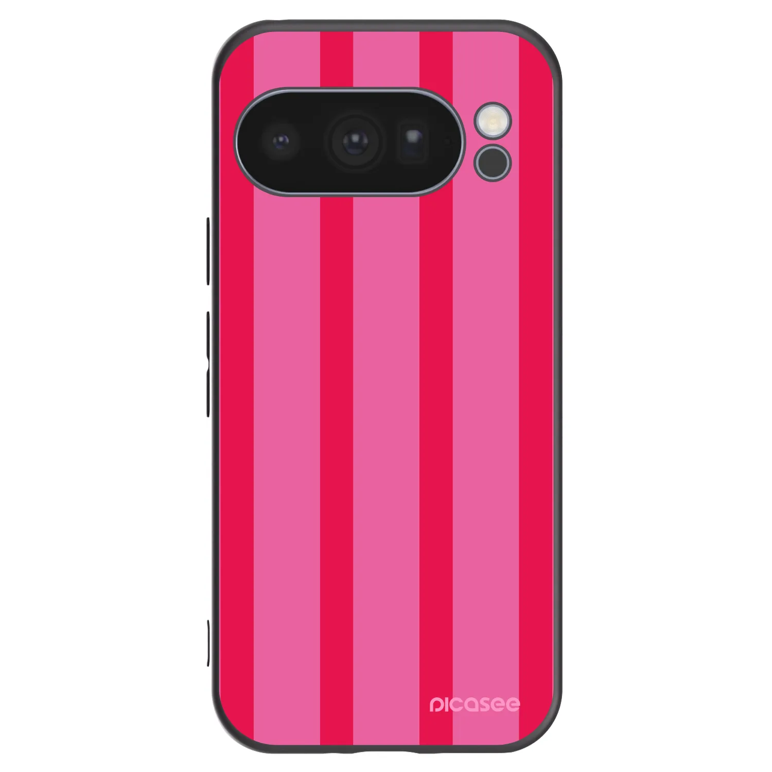 Picasee silikónový čierny obal pre Google Pixel 10 Pro - Hot tropic