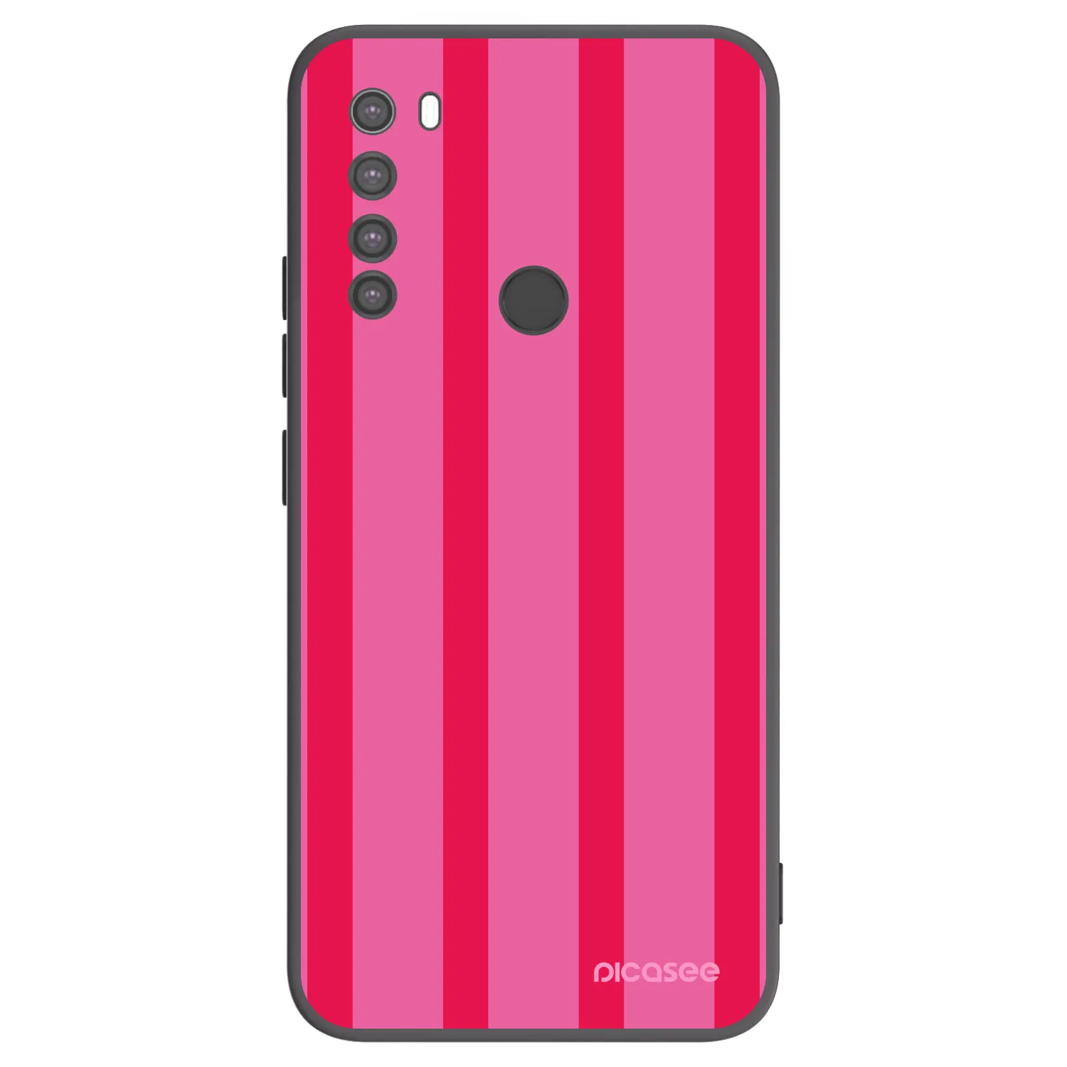 Picasee silikónový čierny obal pre Xiaomi Redmi Note 8 - Hot tropic