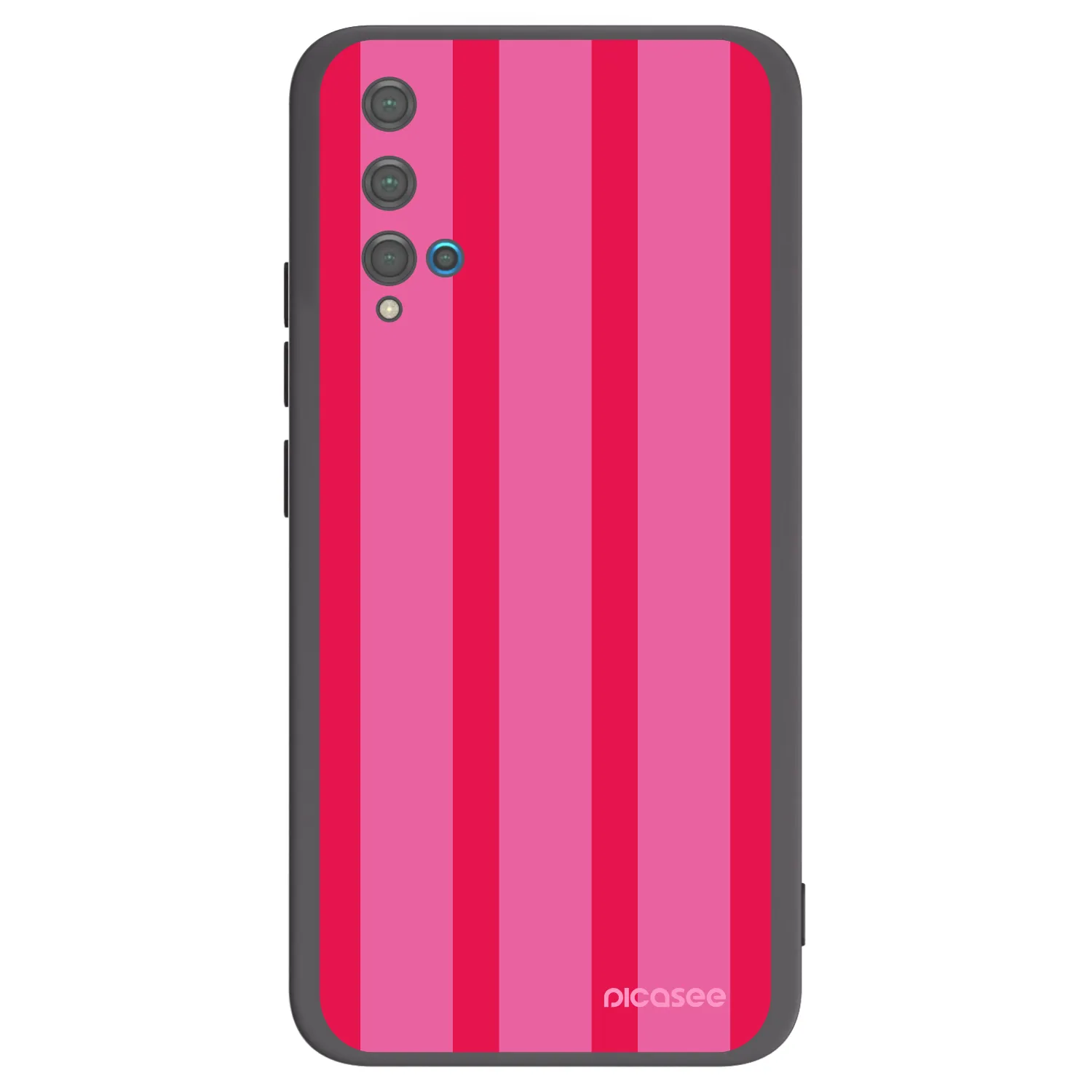 Picasee silikónový čierny obal pre Huawei Nova 5T - Hot tropic