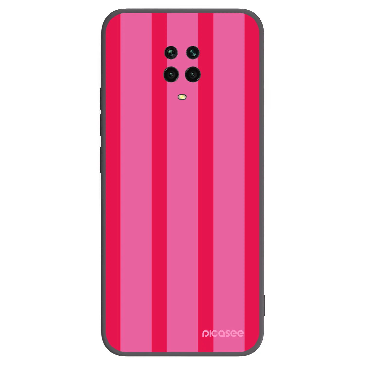 Picasee silikónový čierny obal pre Xiaomi Redmi Note 9 Pro - Hot tropic