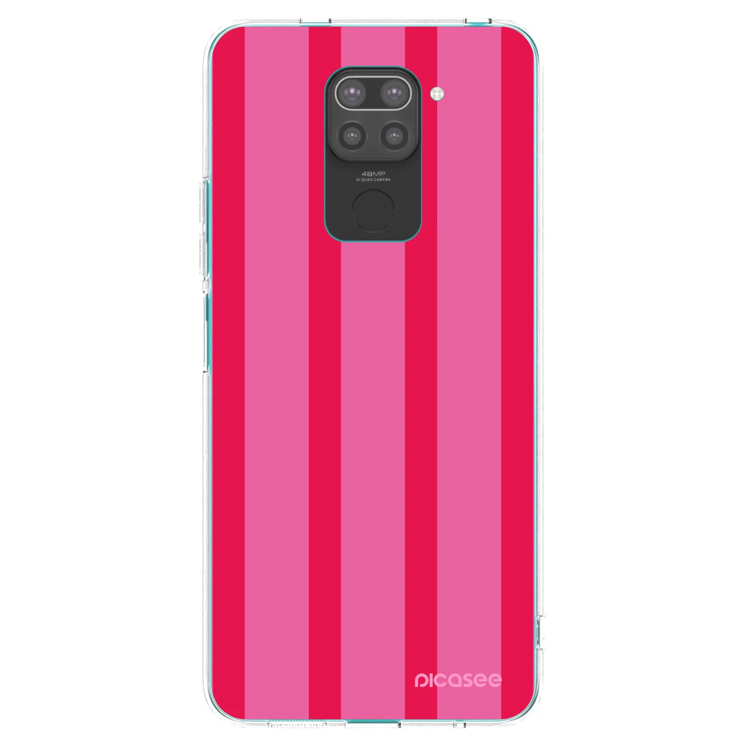 Picasee silikónový čierny obal pre Xiaomi Redmi Note 9 - Hot tropic