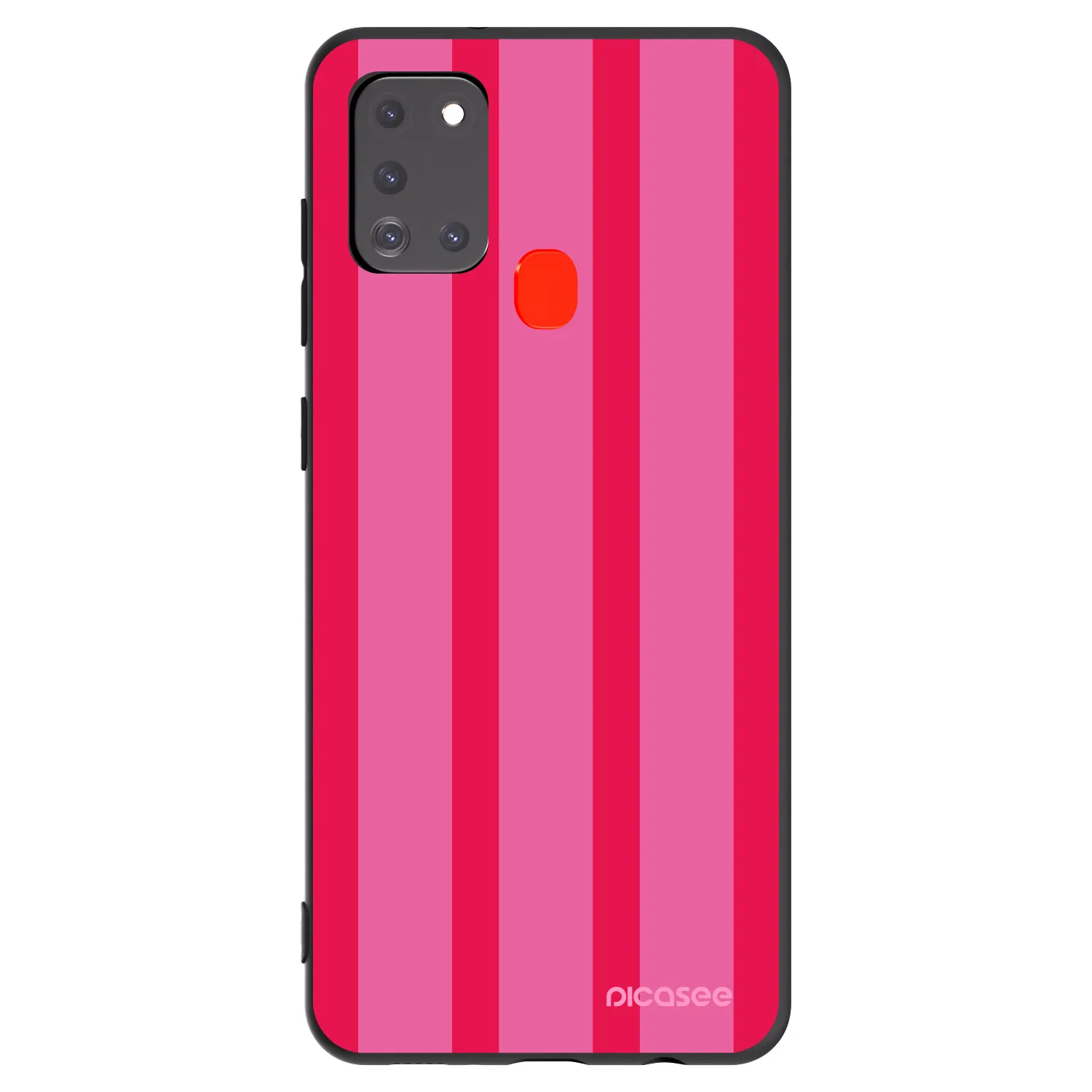 Picasee silikónový čierny obal pre Samsung Galaxy A21s - Hot tropic