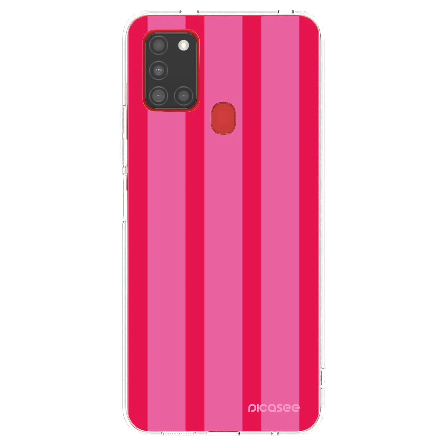 Picasee silikónový prehľadný obal pre Samsung Galaxy A21s - Hot tropic