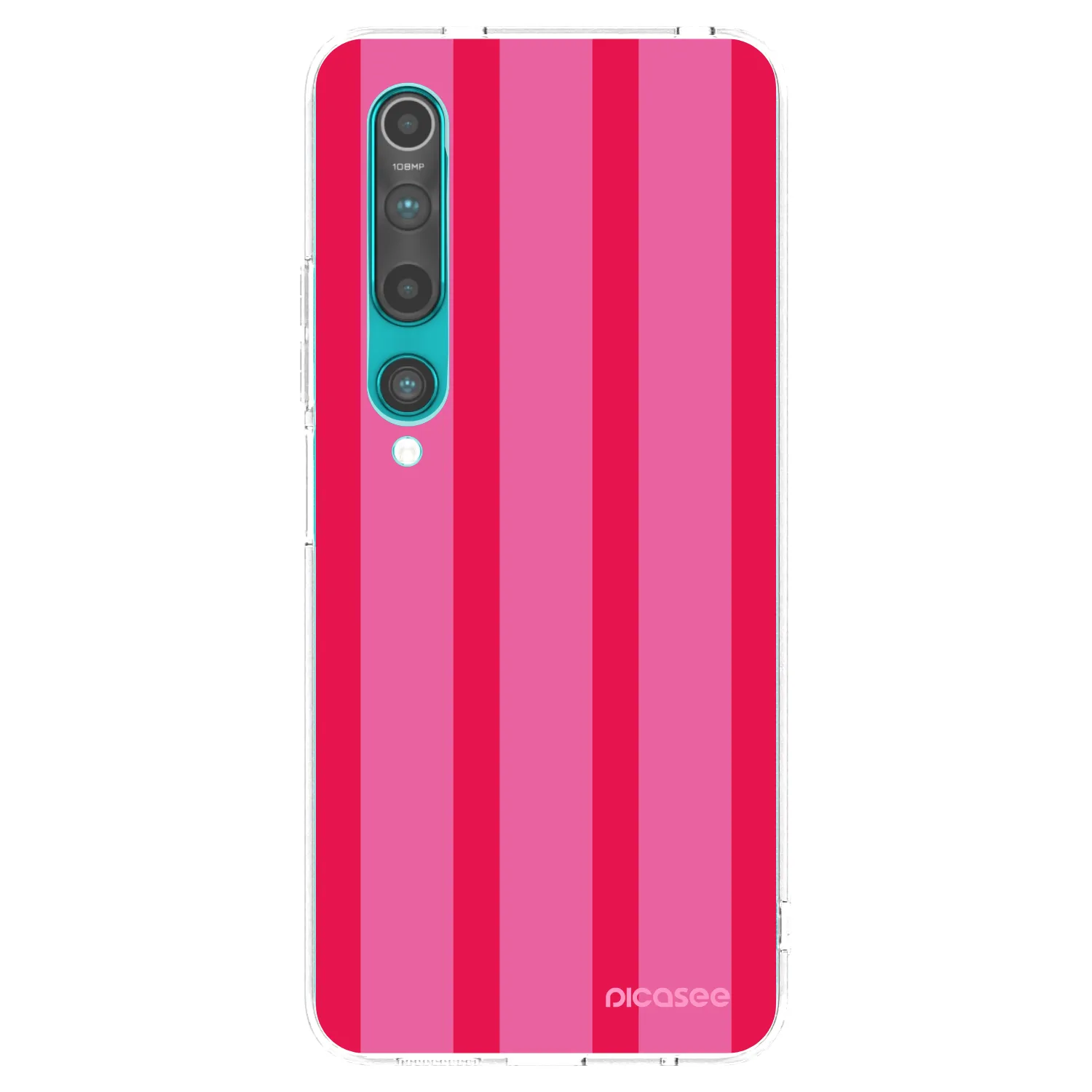 Picasee silikónový prehľadný obal pre Xiaomi Mi 10 - Hot tropic
