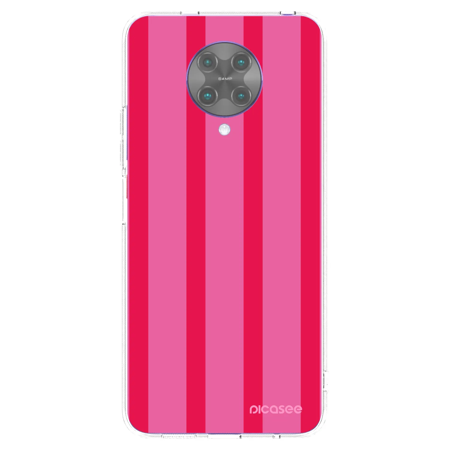 Picasee silikónový prehľadný obal pre Xiaomi Poco F2 Pro - Hot tropic
