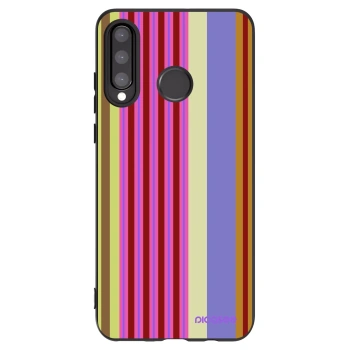Picasee silikónový čierny obal pre Huawei P30 Lite - Late checkout