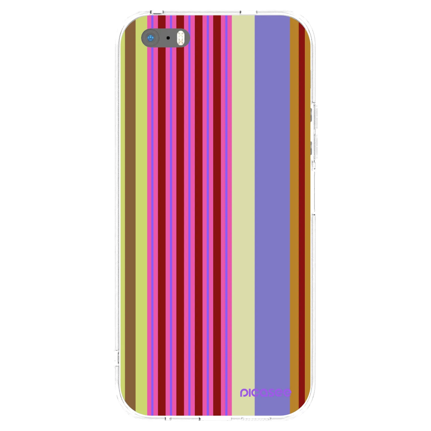 Picasee silikónový prehľadný obal pre Apple iPhone 5/5S/SE - Late checkout