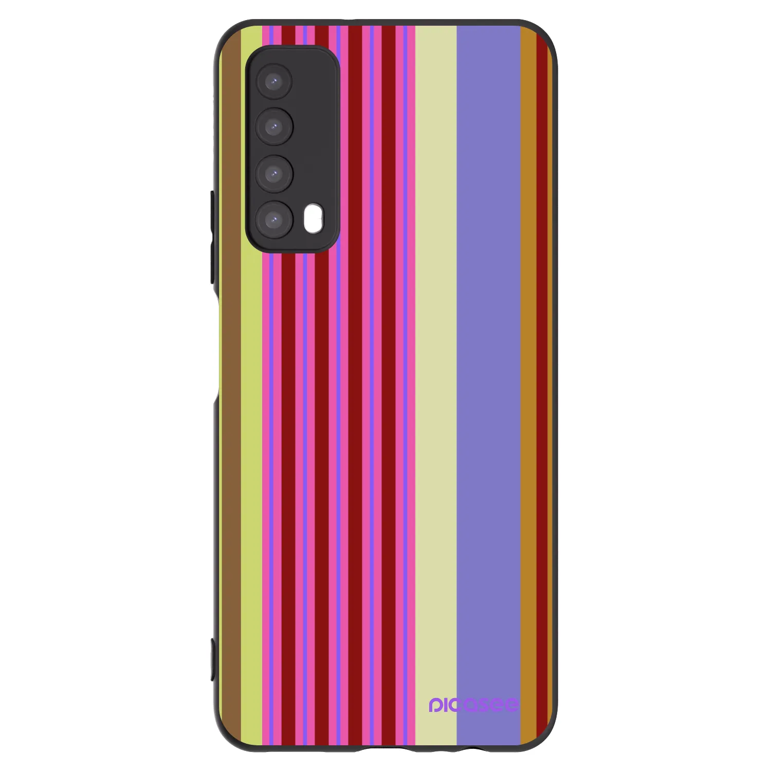 Picasee silikónový čierny obal pre Huawei P Smart 2021 - Late checkout