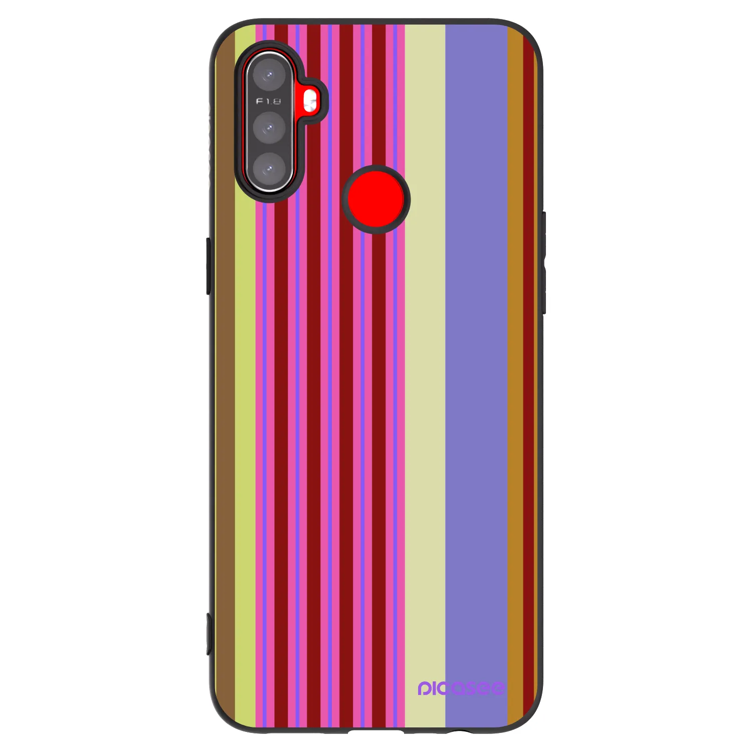 Picasee silikónový čierny obal pre Realme C3 - Late checkout