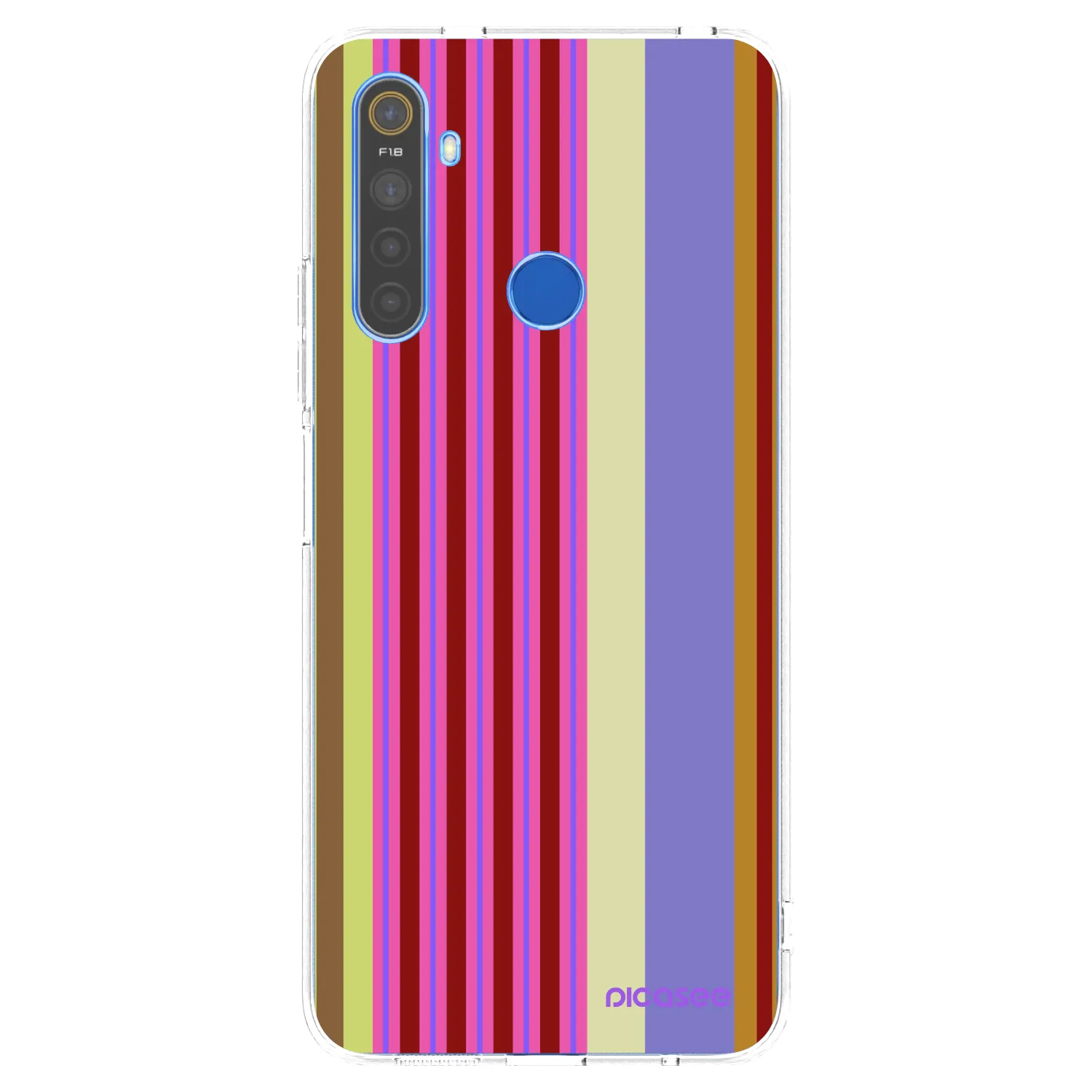 Picasee silikónový prehľadný obal pre Realme 5 - Late checkout