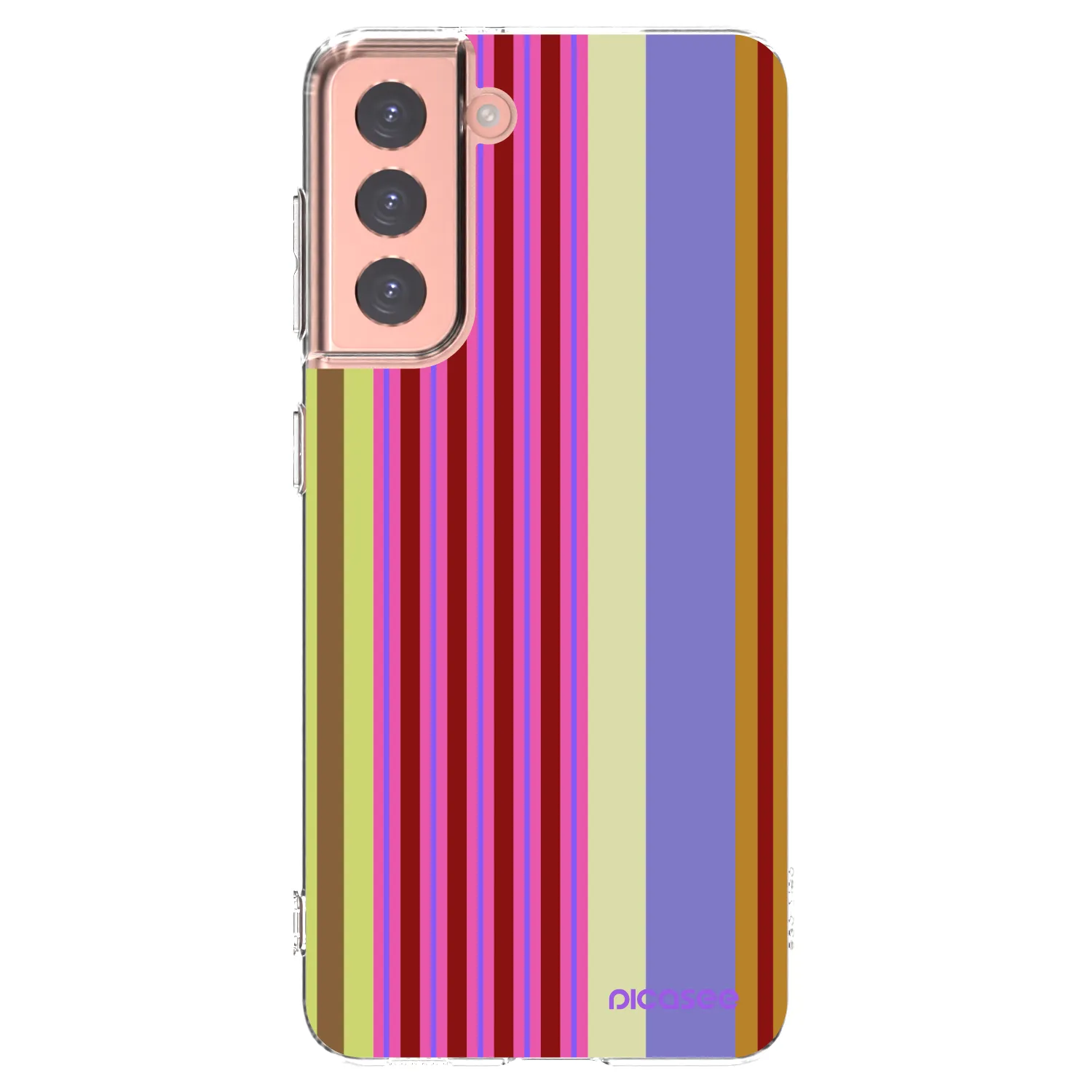 Picasee silikónový prehľadný obal pre Samsung Galaxy S21 5G G991B - Late checkout