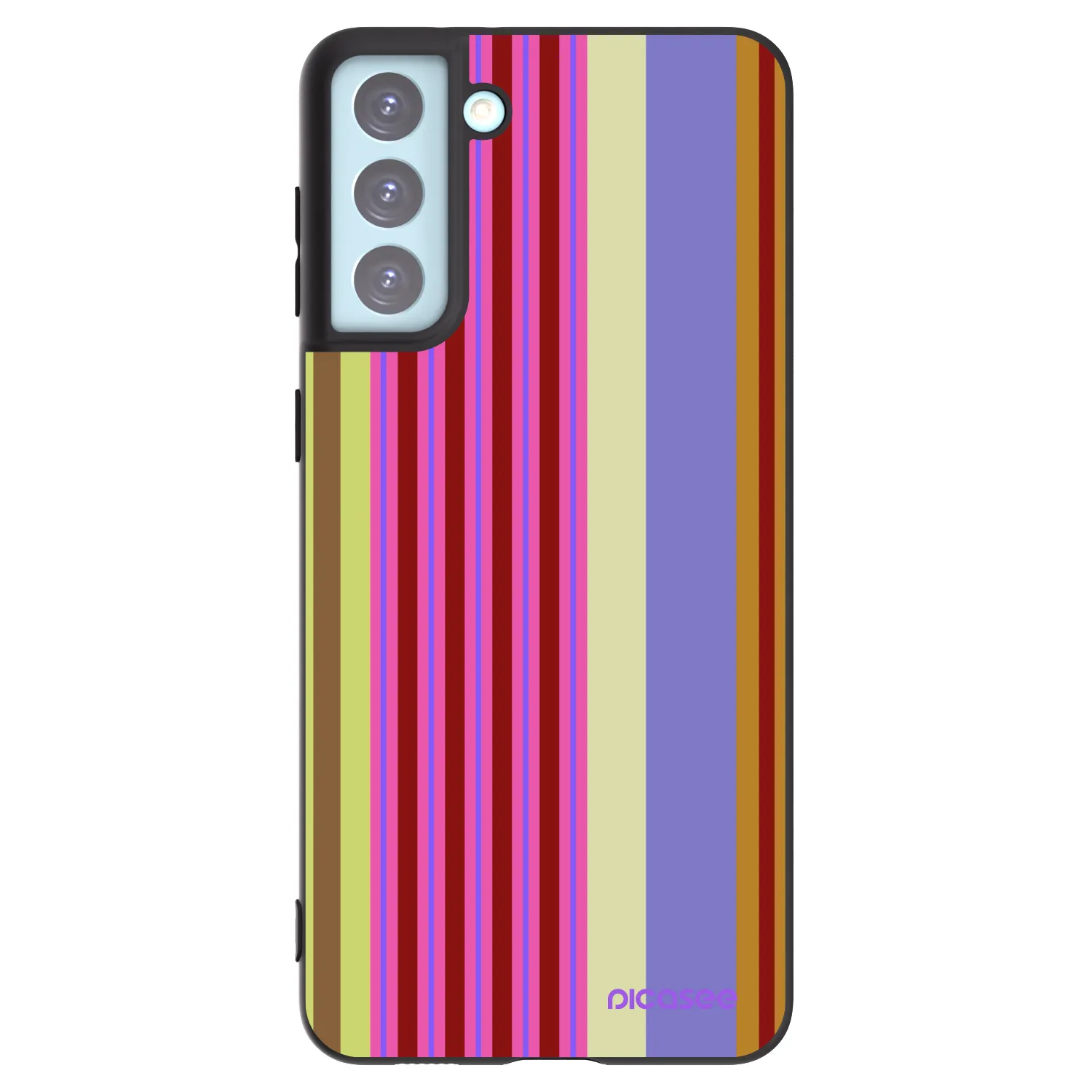 Picasee silikónový čierny obal pre Samsung Galaxy S21+ 5G G996F - Late checkout