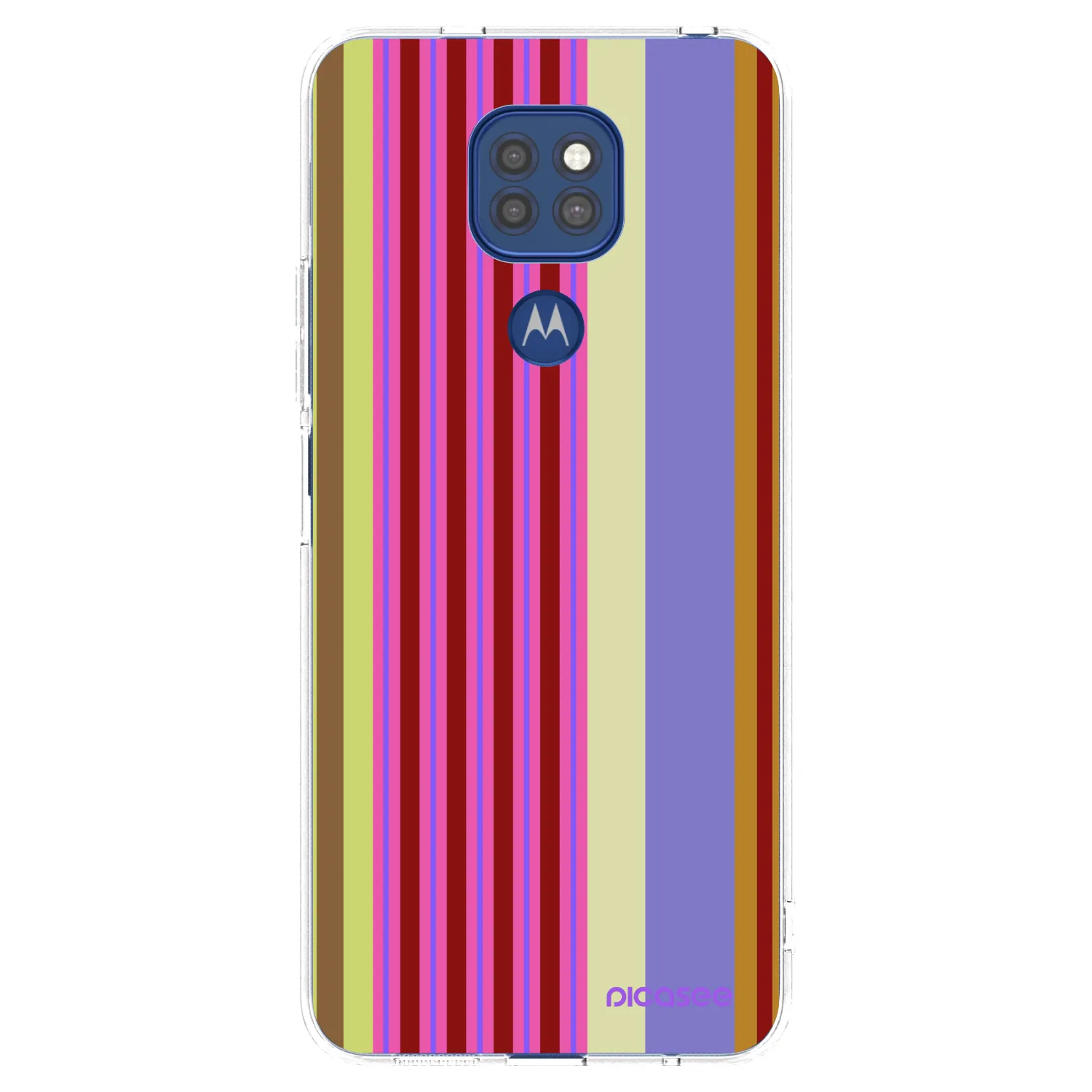 Picasee silikónový prehľadný obal pre Motorola Moto G9 Play - Late checkout