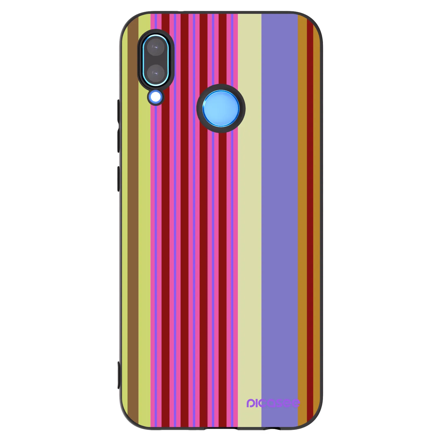 Picasee silikónový čierny obal pre Huawei P20 Lite - Late checkout