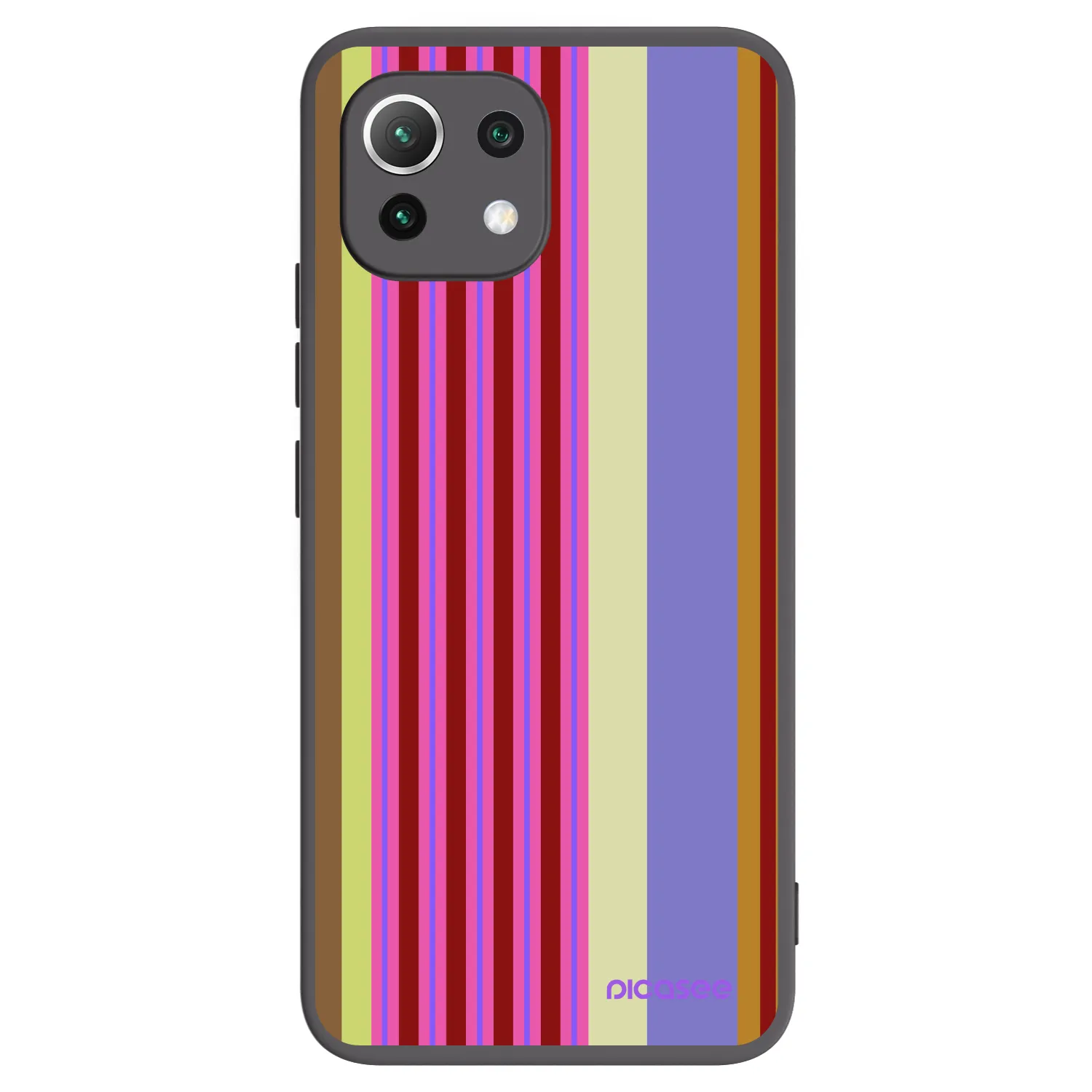 Picasee silikónový čierny obal pre Xiaomi Mi 11 Lite - Late checkout