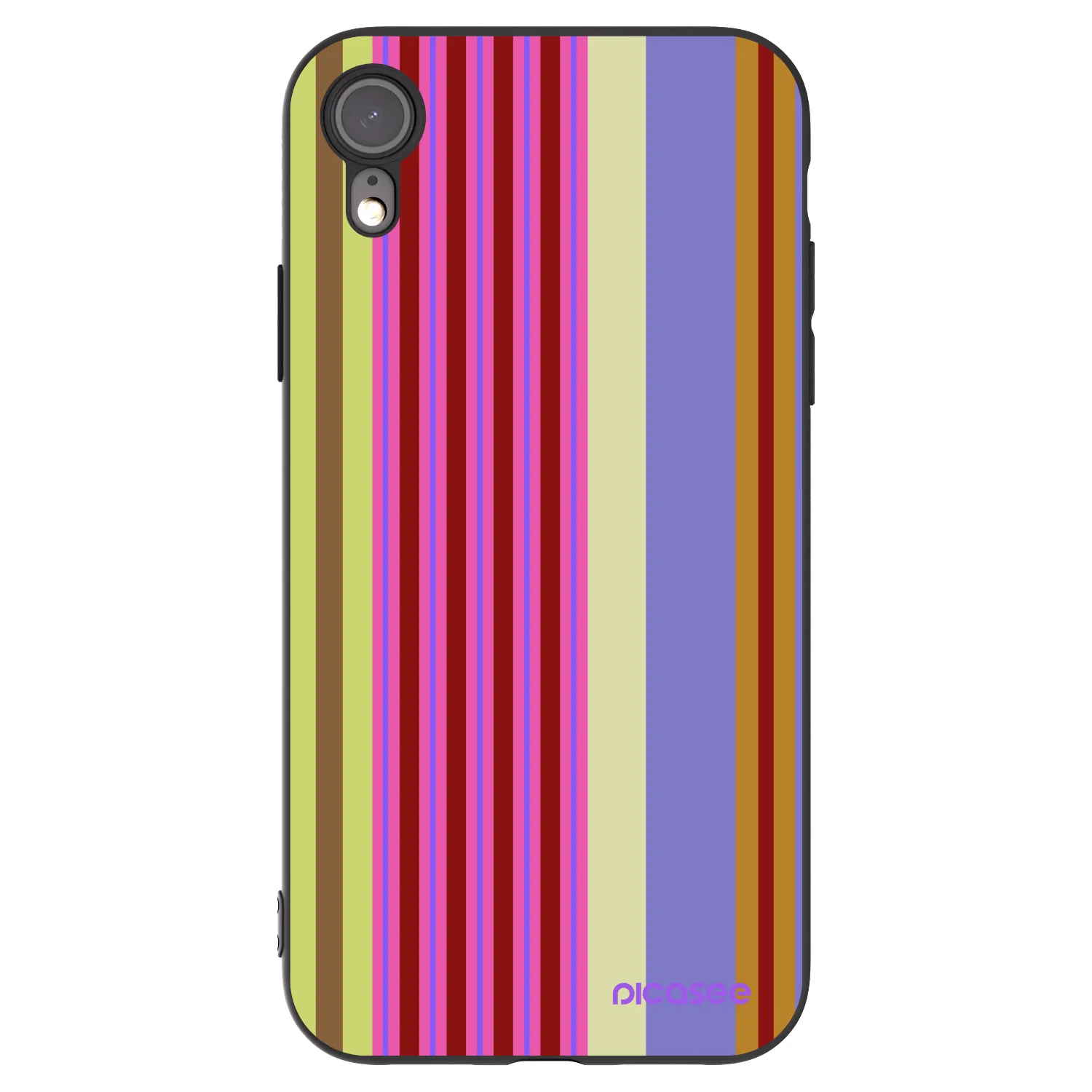Picasee silikónový čierny obal pre Apple iPhone XR - Late checkout