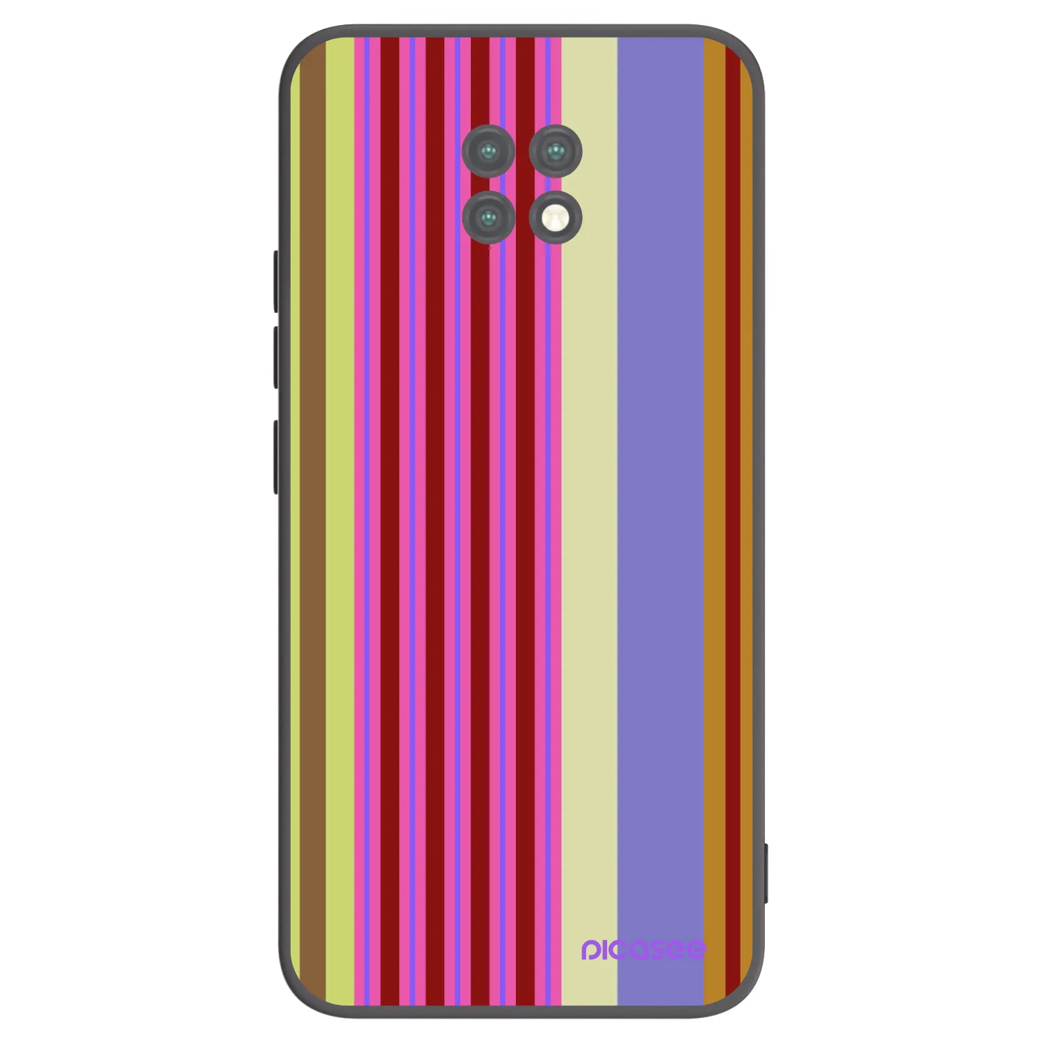 Picasee silikónový čierny obal pre Xiaomi Redmi Note 9T - Late checkout