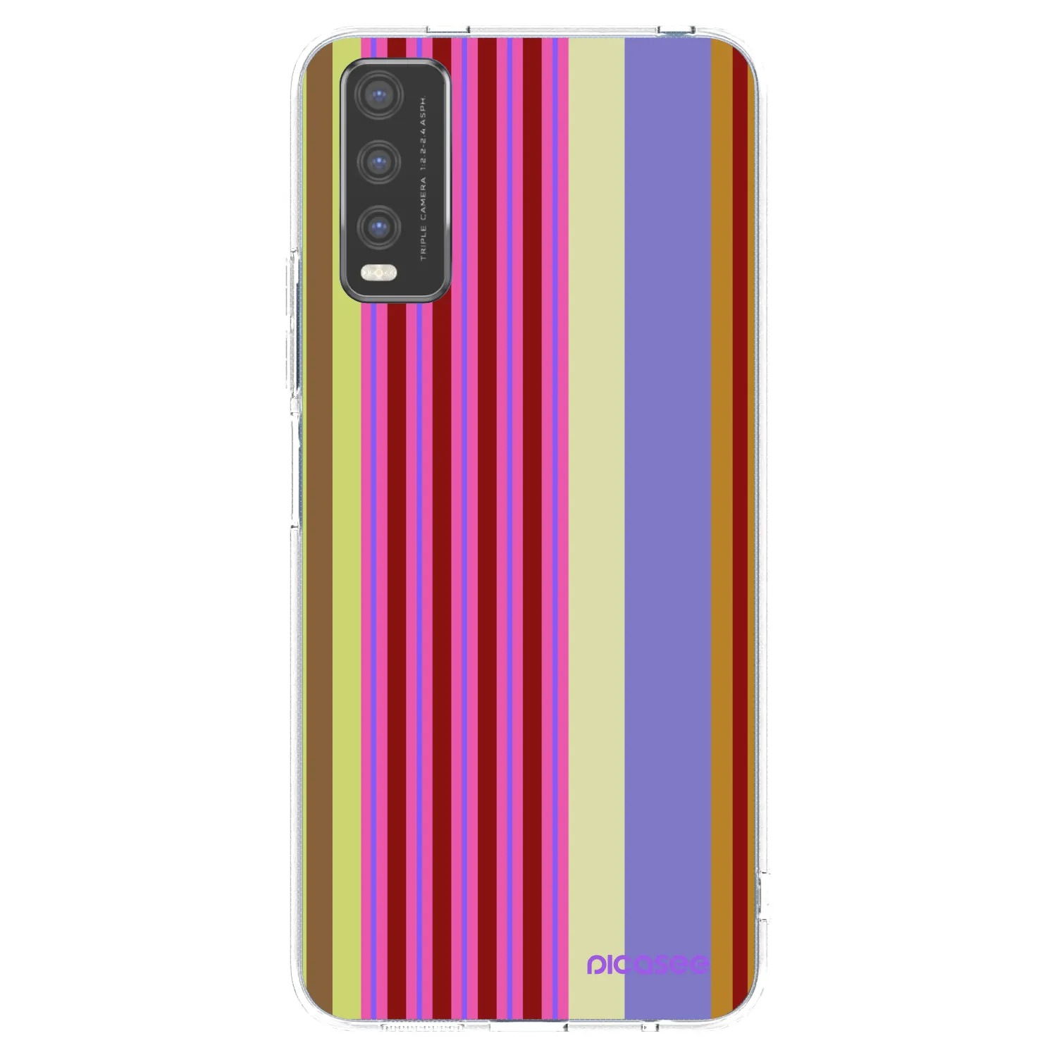 Picasee silikónový prehľadný obal pre Vivo Y20s - Late checkout