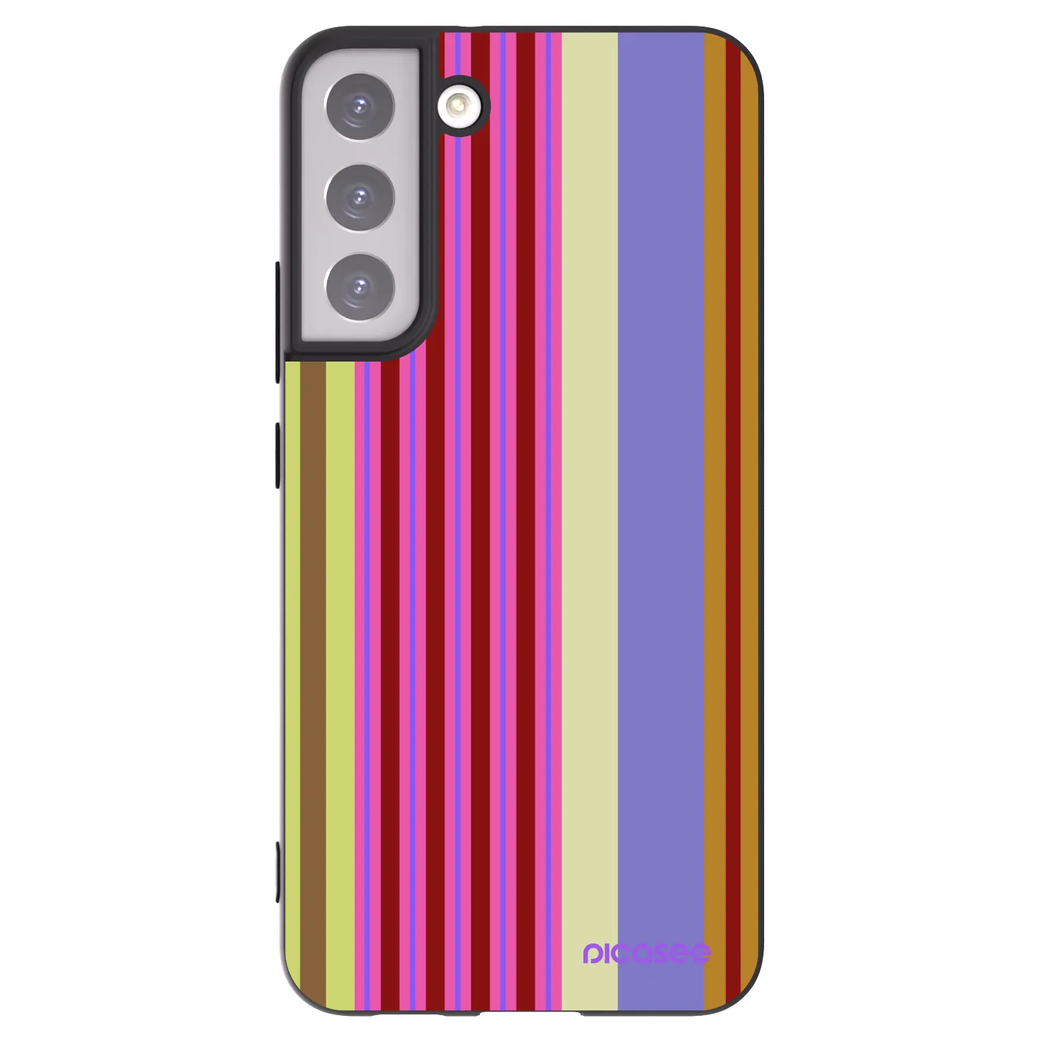 Picasee silikónový čierny obal pre Samsung Galaxy S22+ 5G - Late checkout