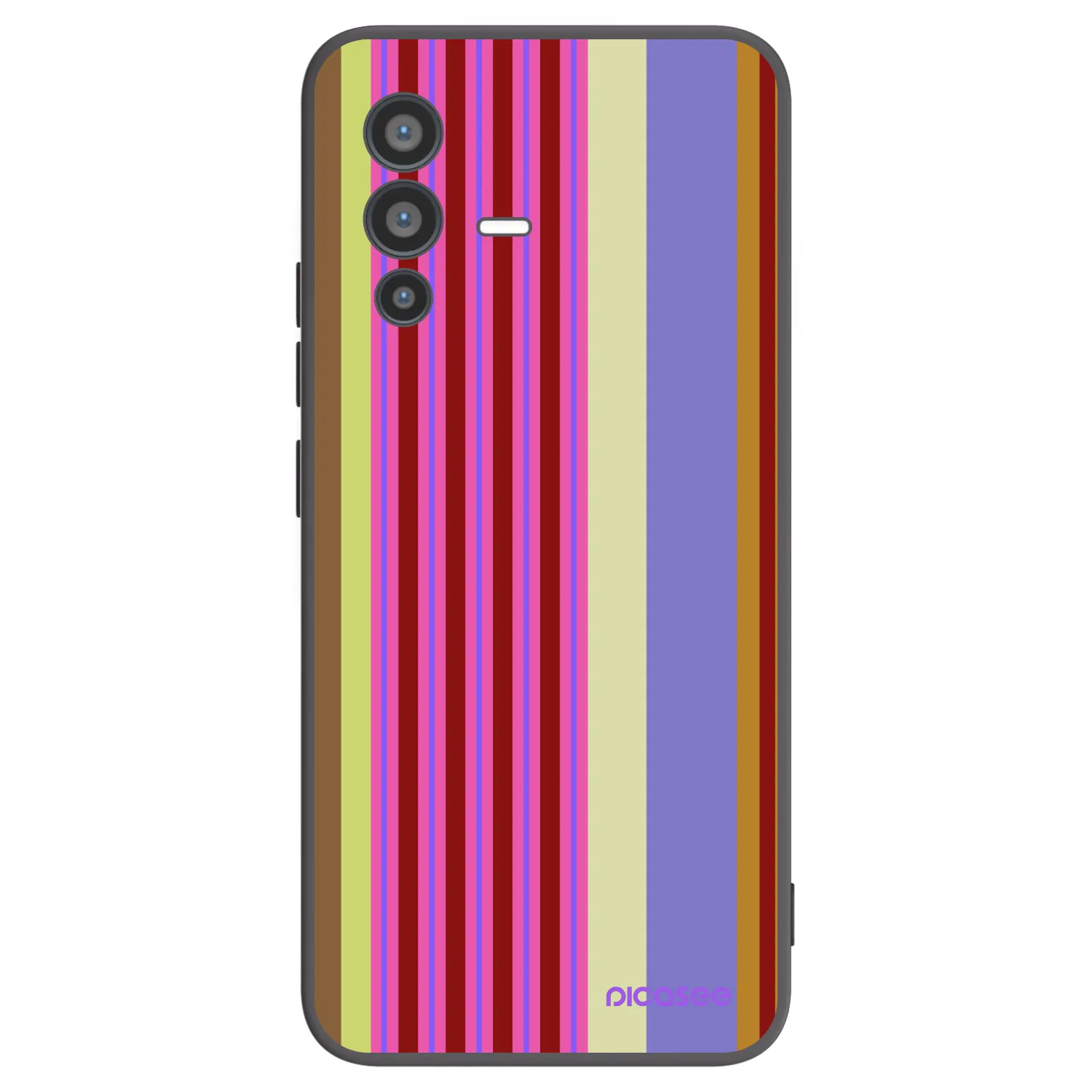 Picasee silikónový čierny obal pre Vivo V23 5G - Late checkout