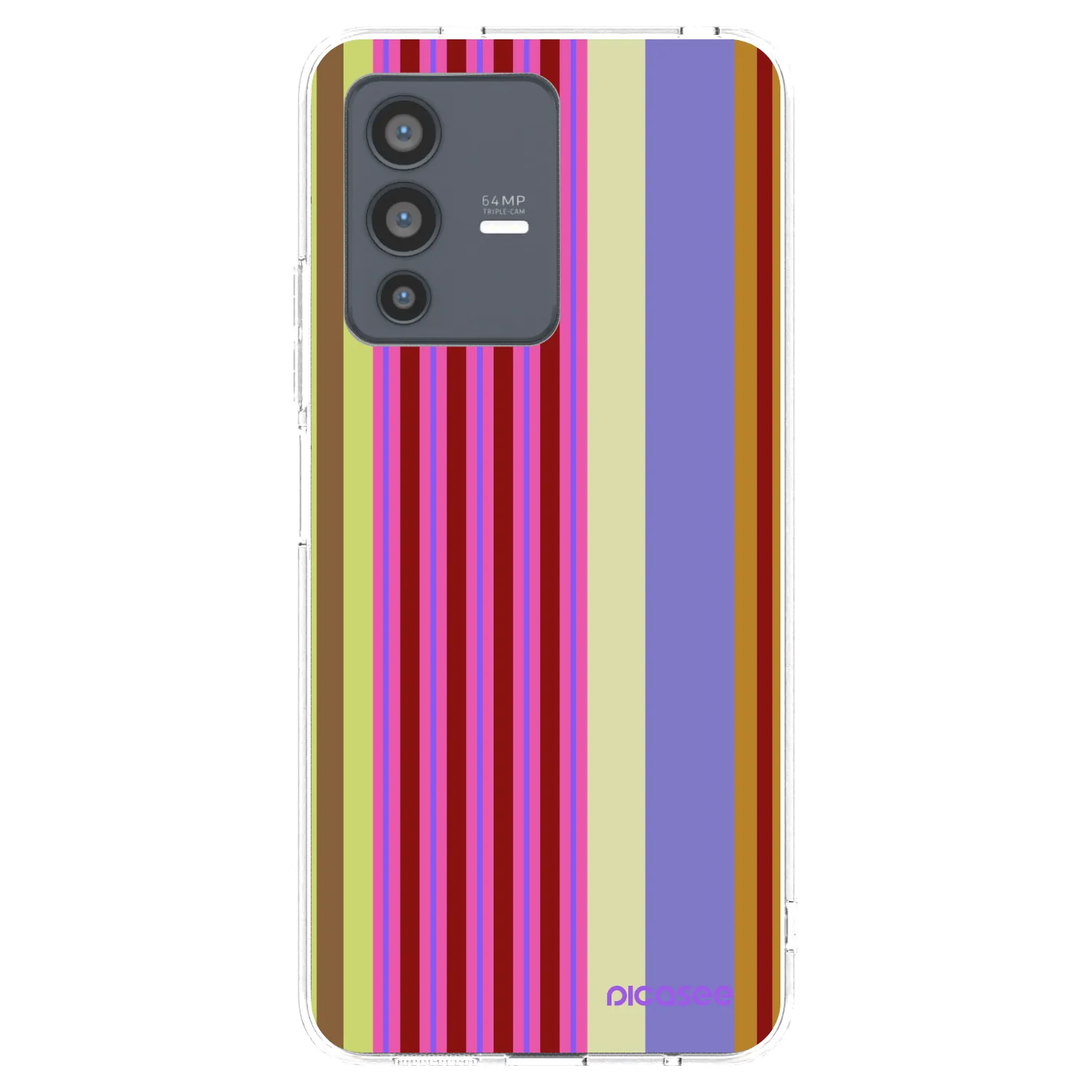 Picasee silikónový prehľadný obal pre Vivo V23 5G - Late checkout