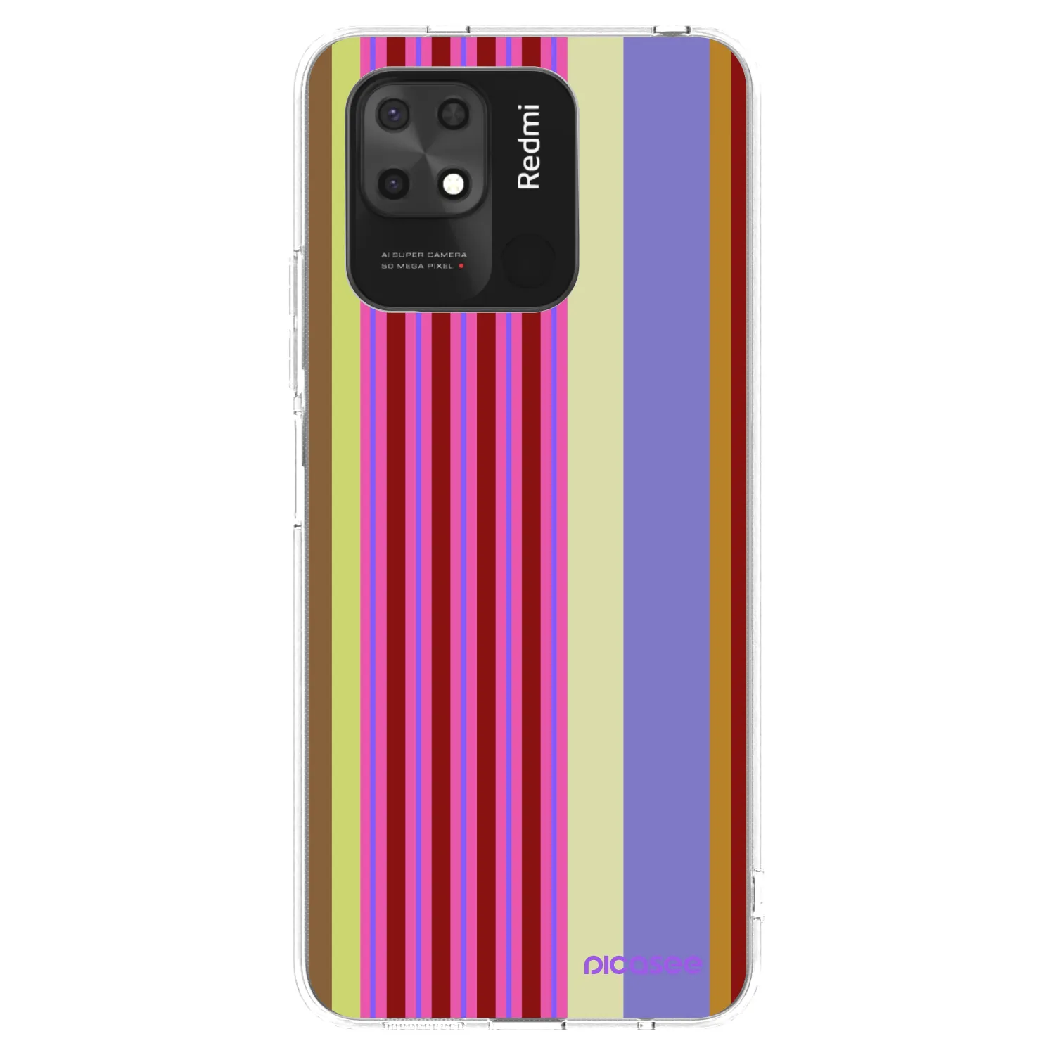 Picasee silikónový prehľadný obal pre Xiaomi Redmi 10C - Late checkout