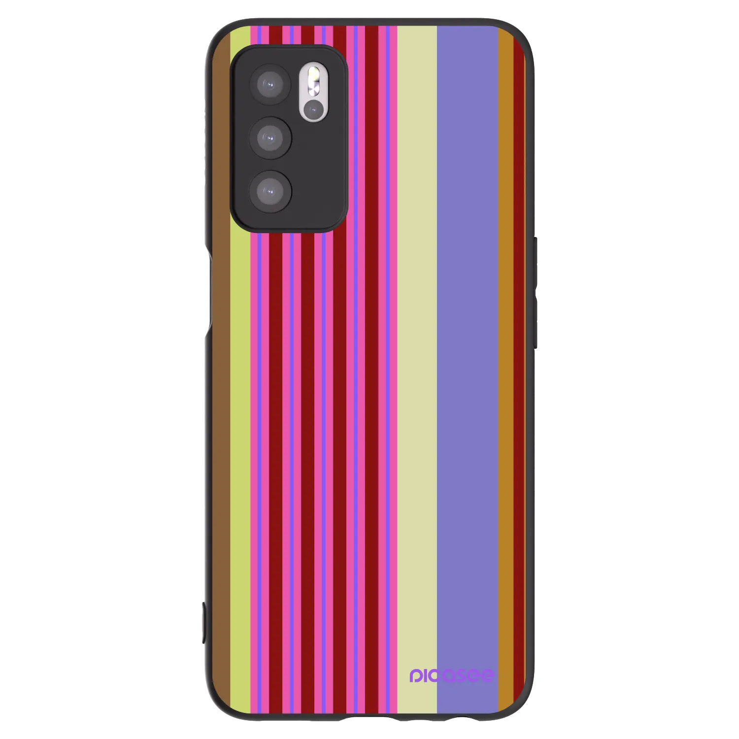 Picasee silikónový čierny obal pre OPPO A16s - Late checkout
