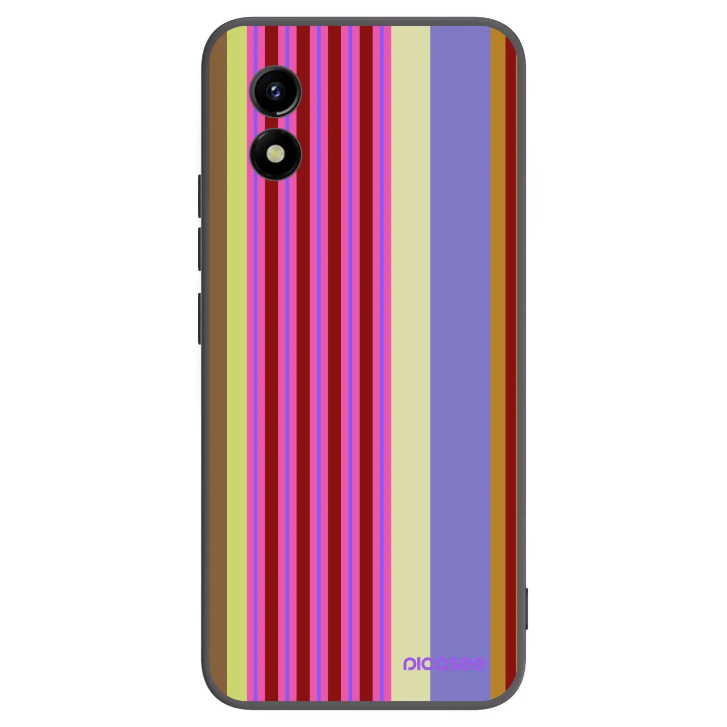 Picasee silikónový čierny obal pre Vivo Y01 - Late checkout