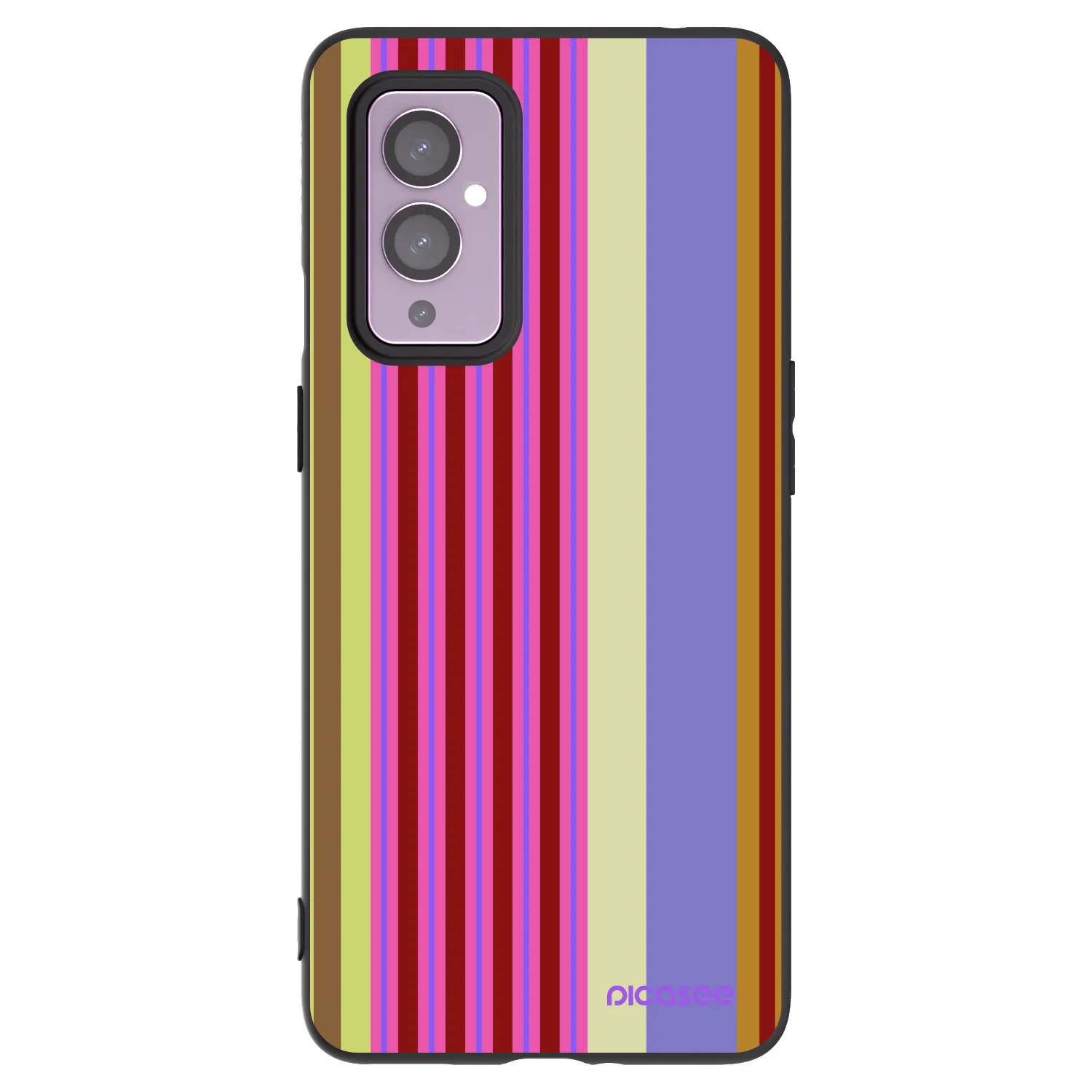 Picasee silikónový čierny obal pre OnePlus 9 - Late checkout