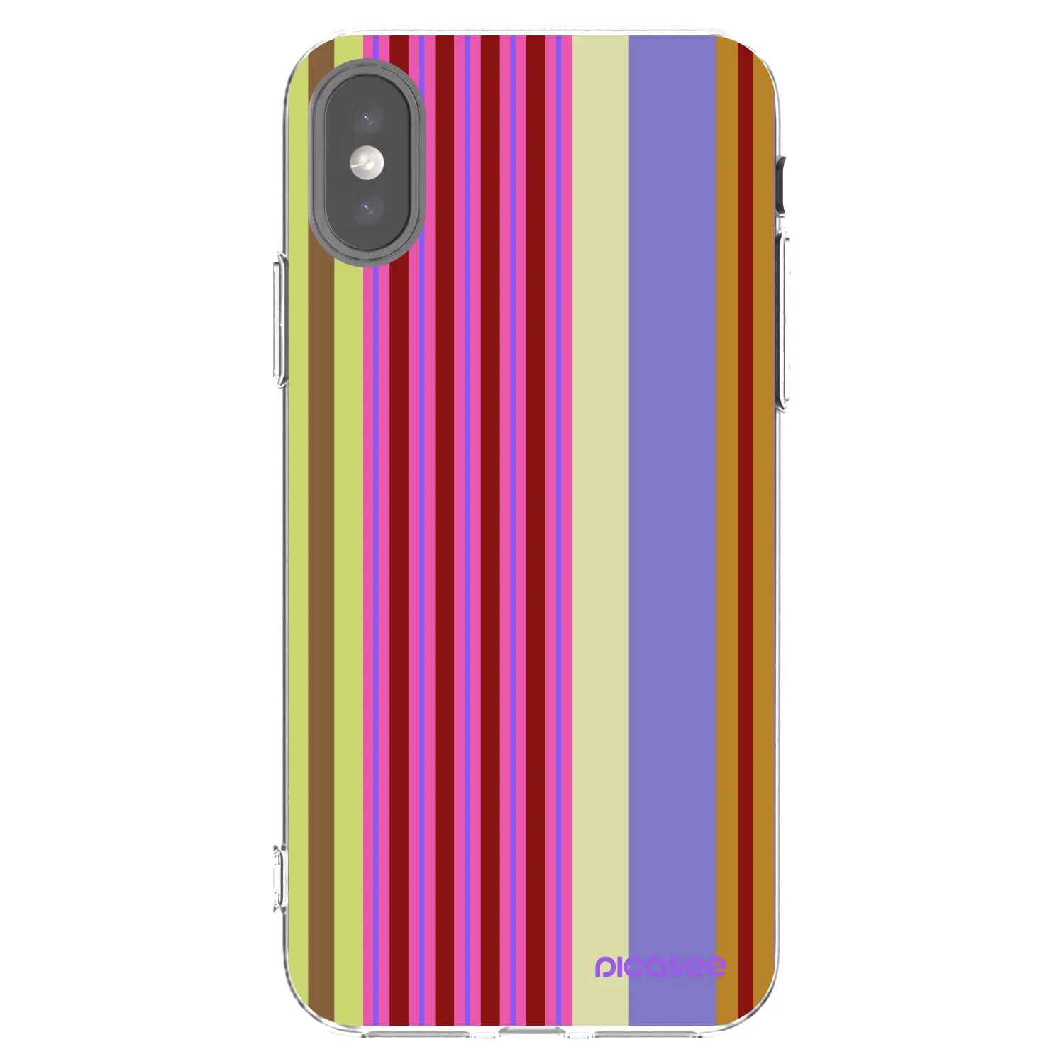 Picasee silikónový prehľadný obal pre Apple iPhone X/XS - Late checkout