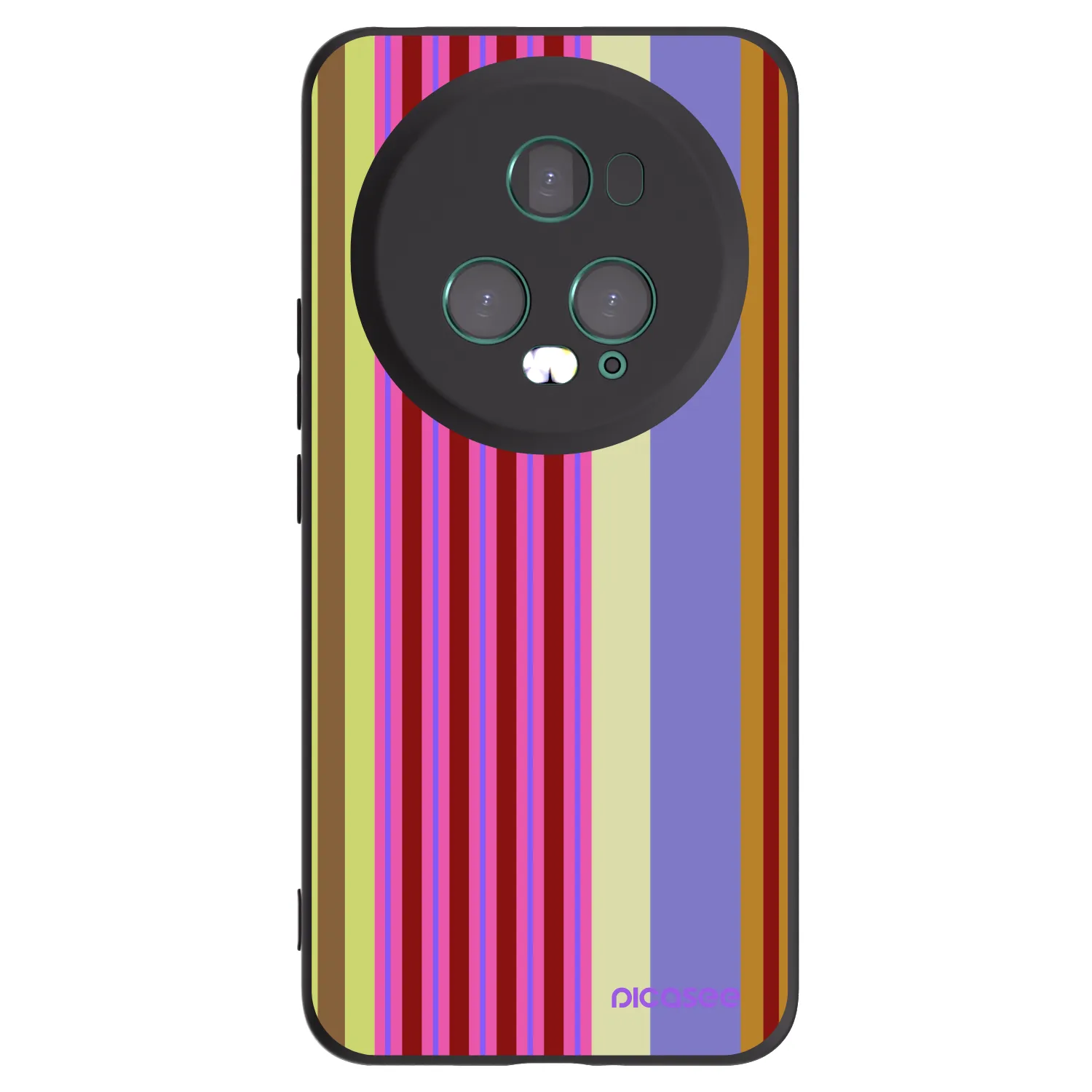 Picasee silikónový čierny obal pre Honor Magic5 Pro - Late checkout
