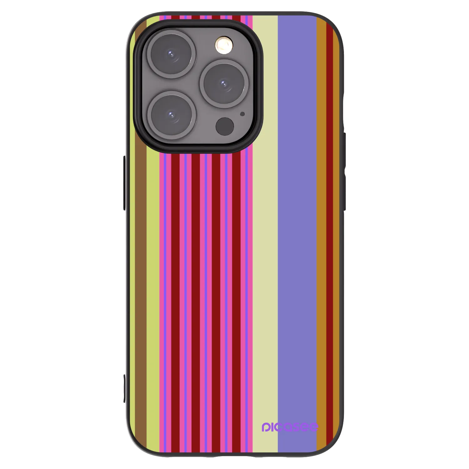 Picasee silikónový čierny obal pre Apple iPhone 15 Pro - Late checkout