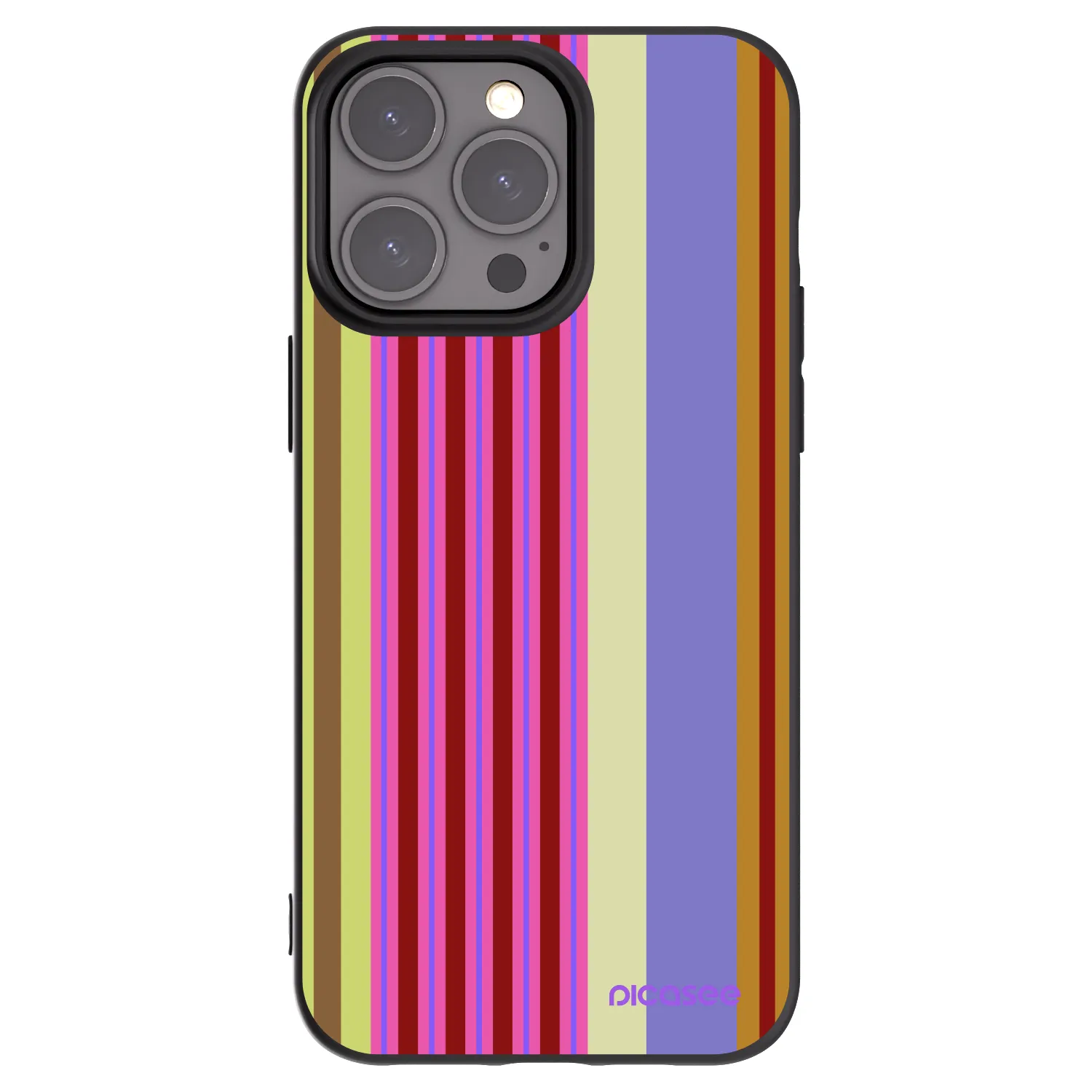 Picasee silikónový čierny obal pre Apple iPhone 15 Pro Max - Late checkout