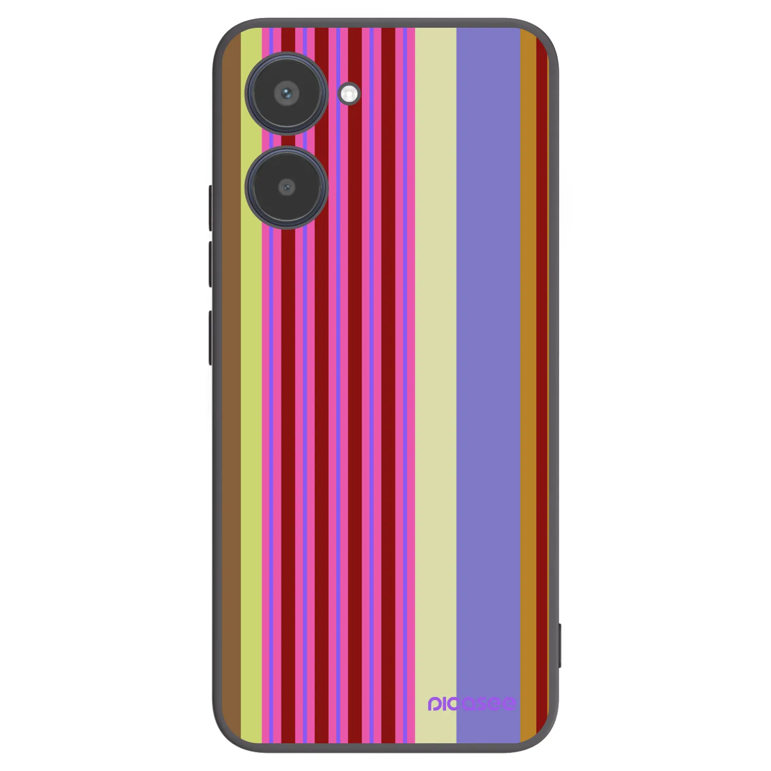 Picasee silikónový čierny obal pre Realme 10 4G - Late checkout