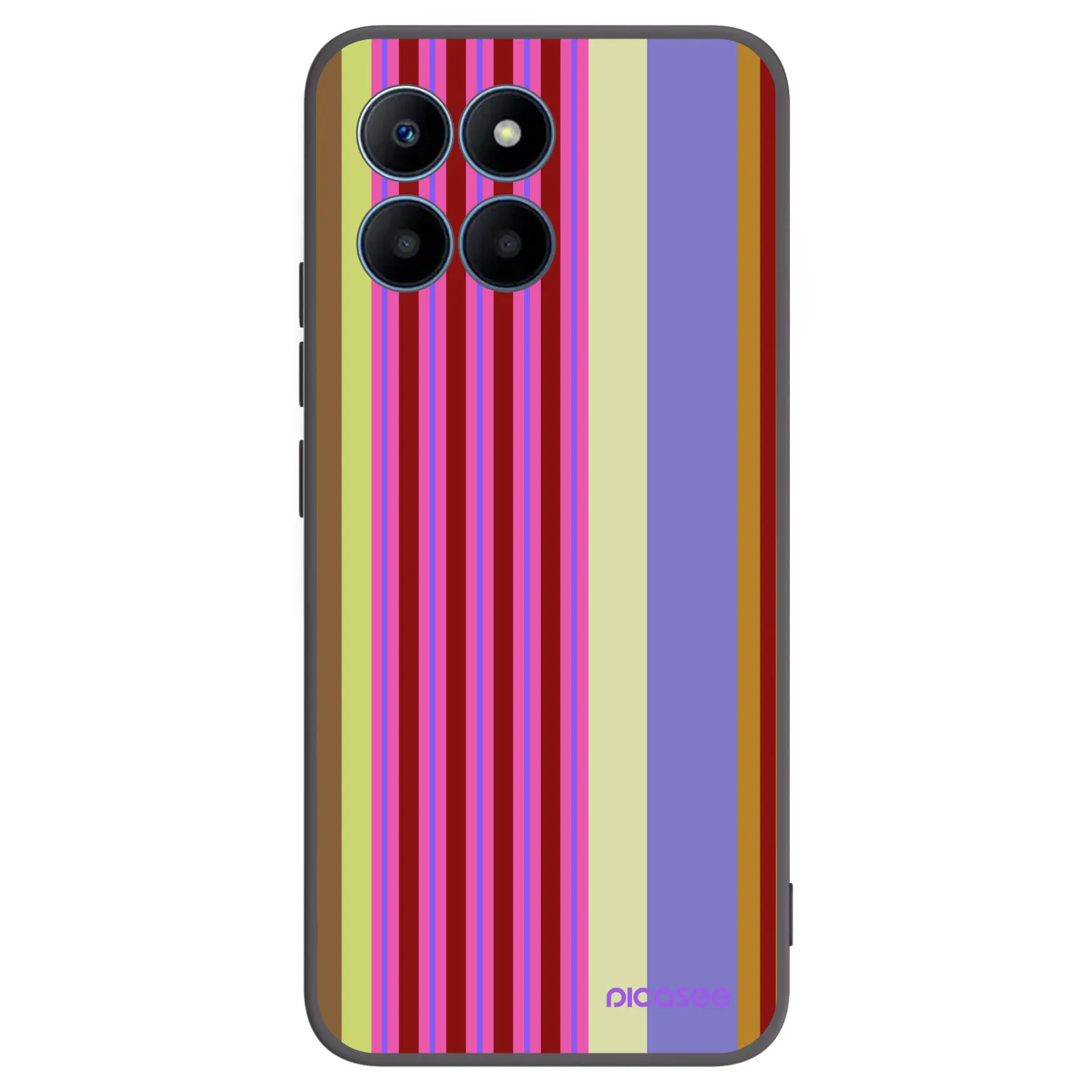 Picasee silikónový čierny obal pre Honor 70 Lite - Late checkout