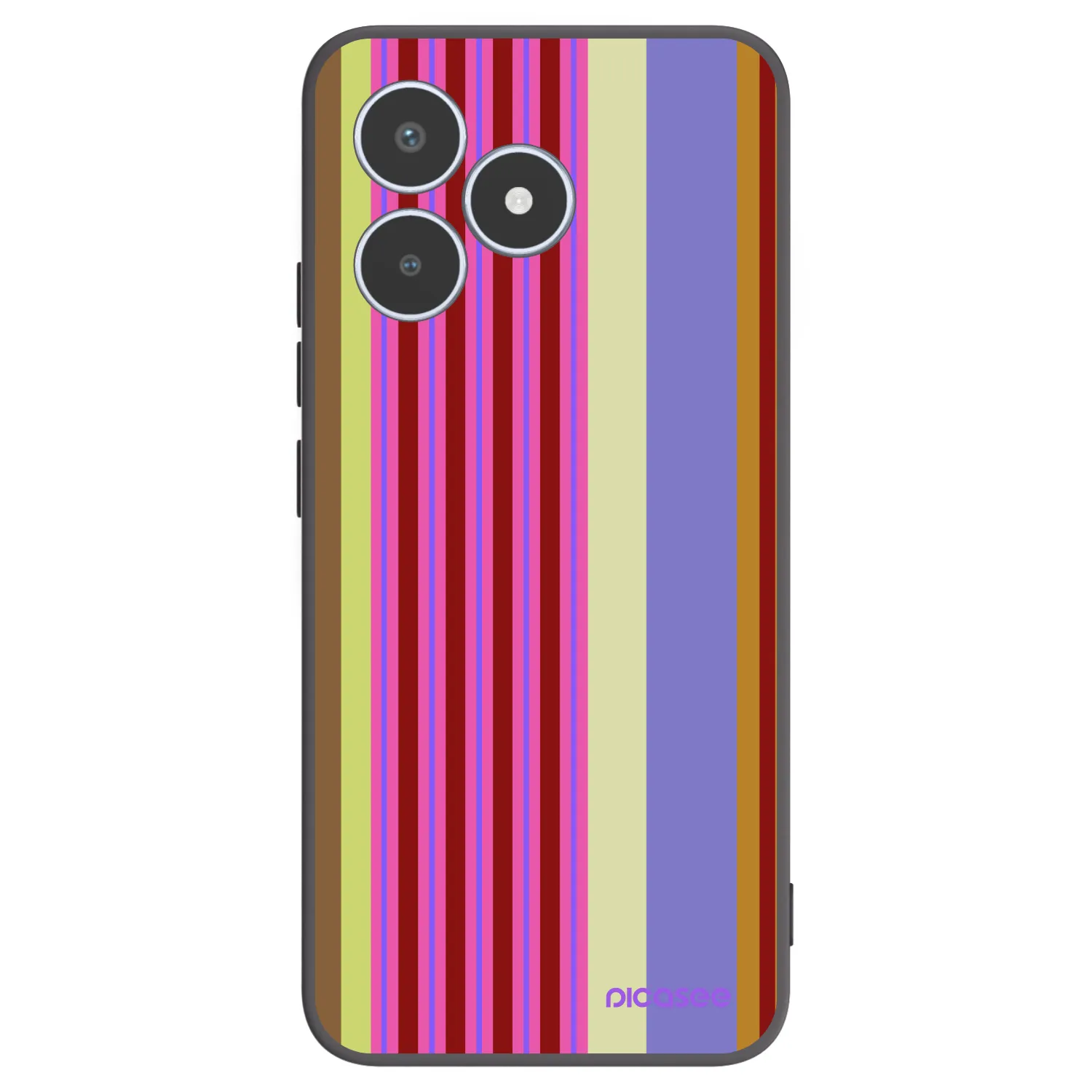 Picasee silikónový čierny obal pre Realme C53 - Late checkout