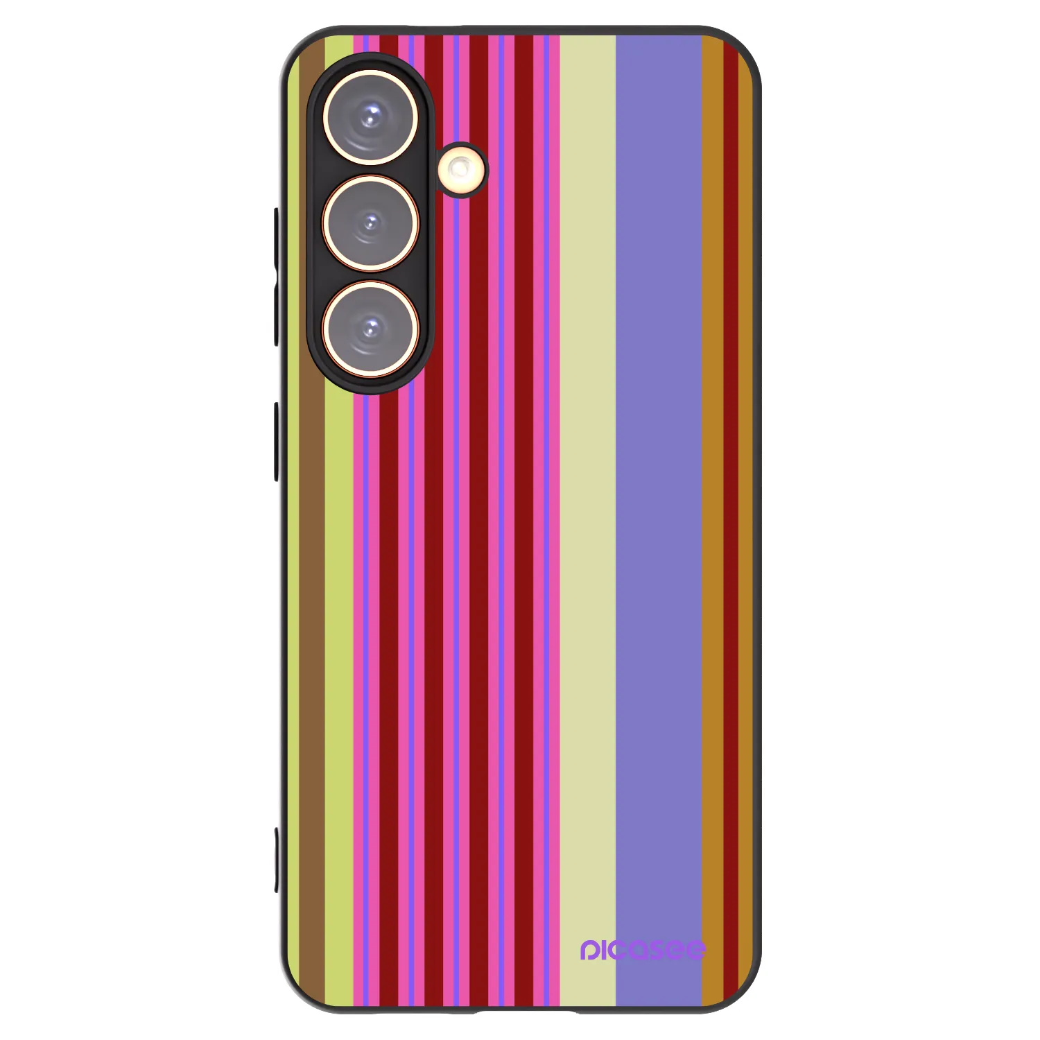 Picasee silikónový čierny obal pre Samsung Galaxy S24 S921B 5G - Late checkout