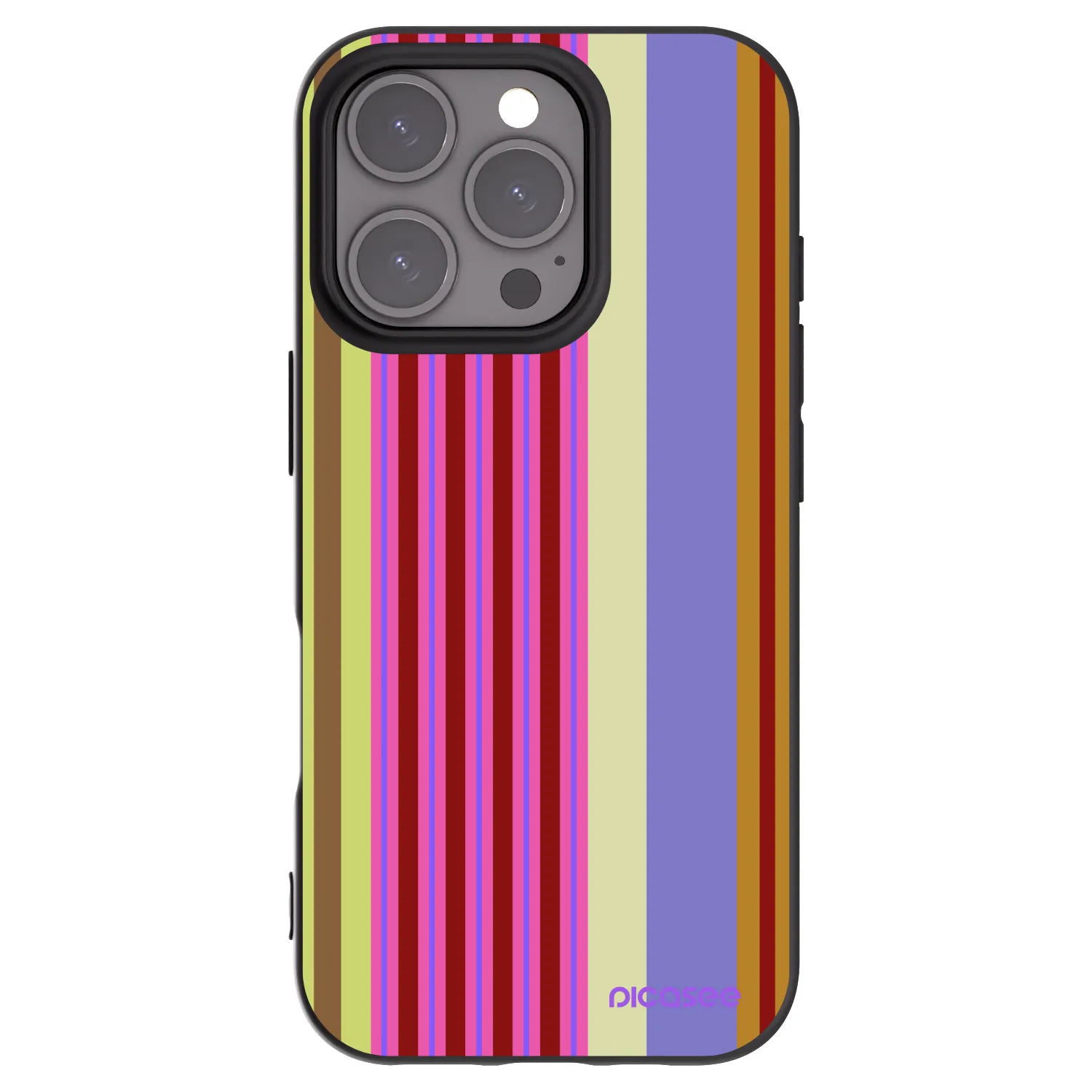 Picasee silikónový čierny obal pre Apple iPhone 16 Pro - Late checkout