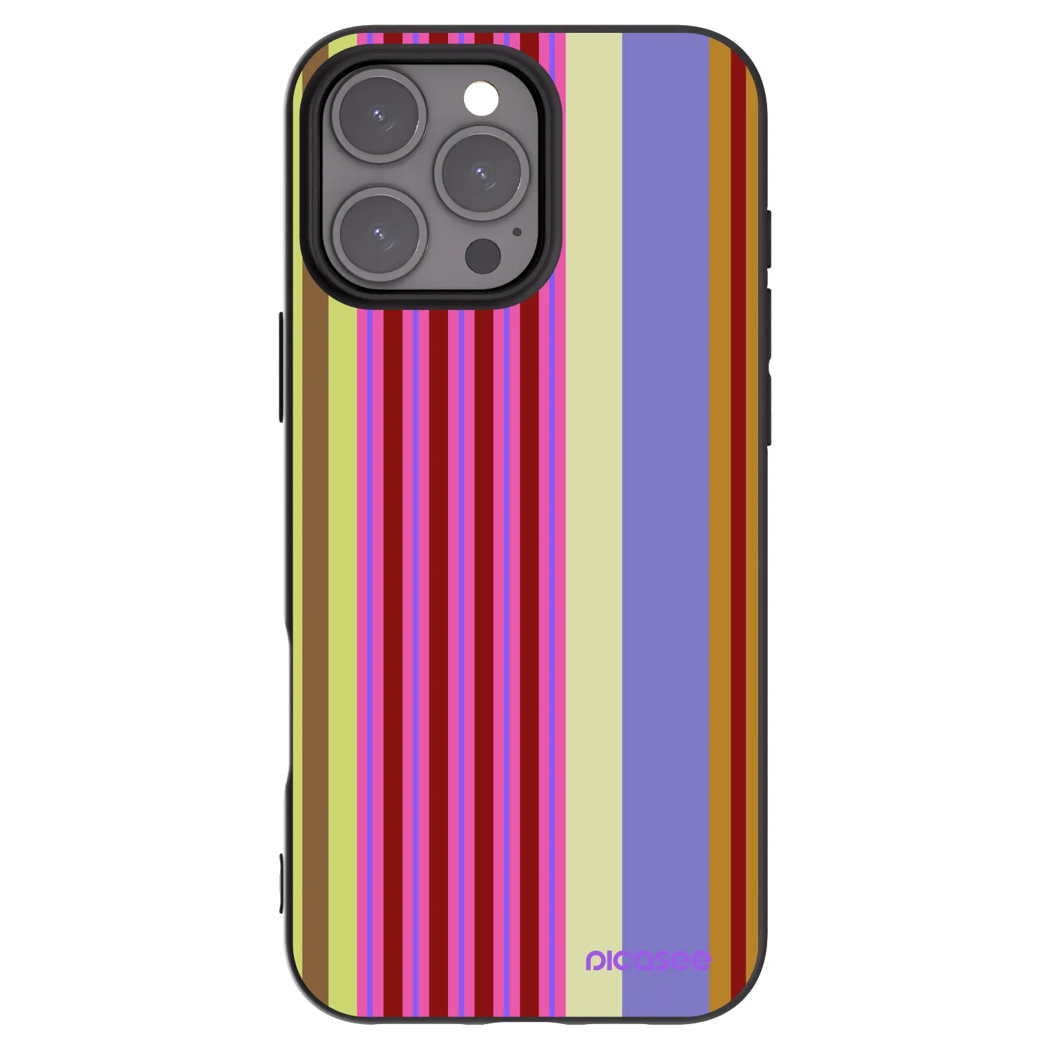 Picasee silikónový čierny obal pre Apple iPhone 16 Pro Max - Late checkout