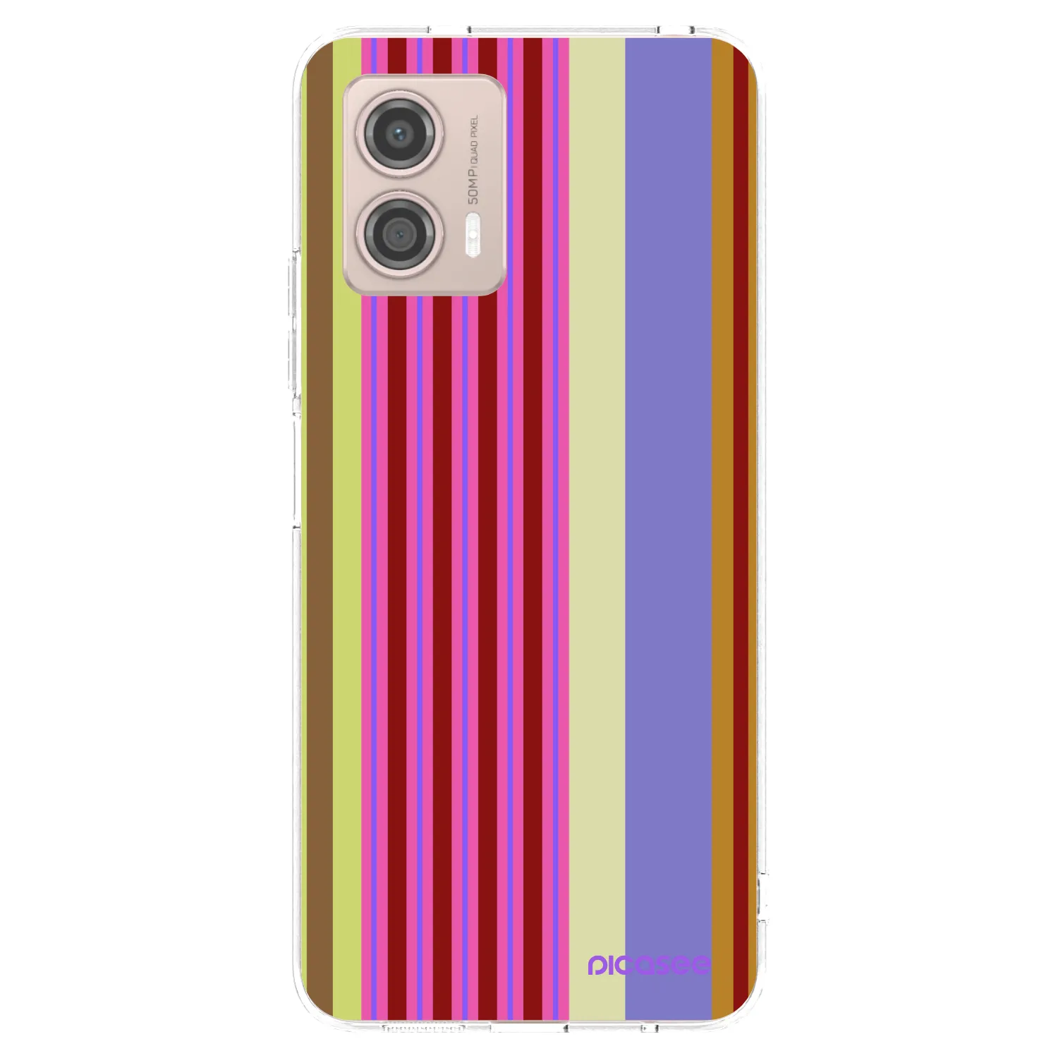 Picasee silikónový prehľadný obal pre Motorola Moto G53 5G - Late checkout