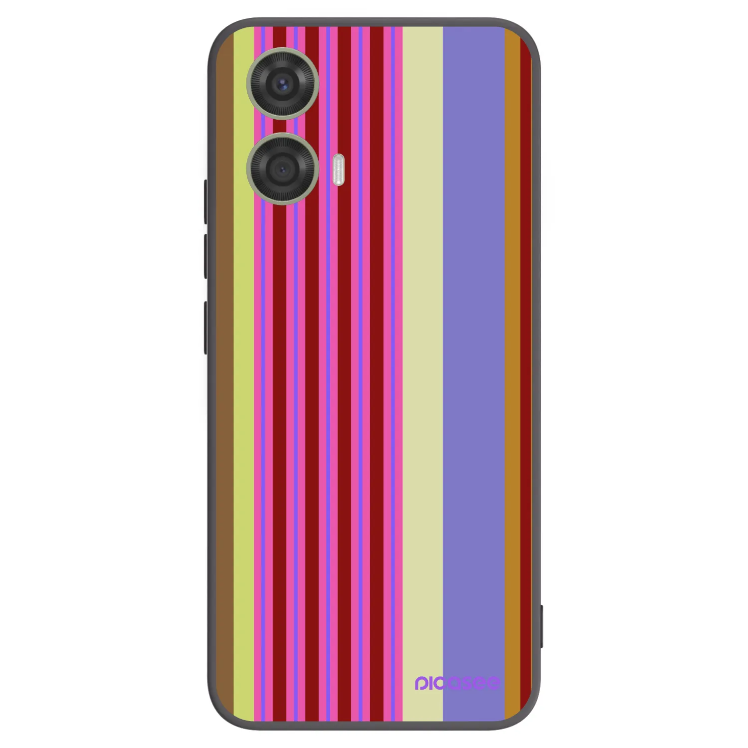 Picasee silikónový čierny obal pre Motorola Moto G24 - Late checkout